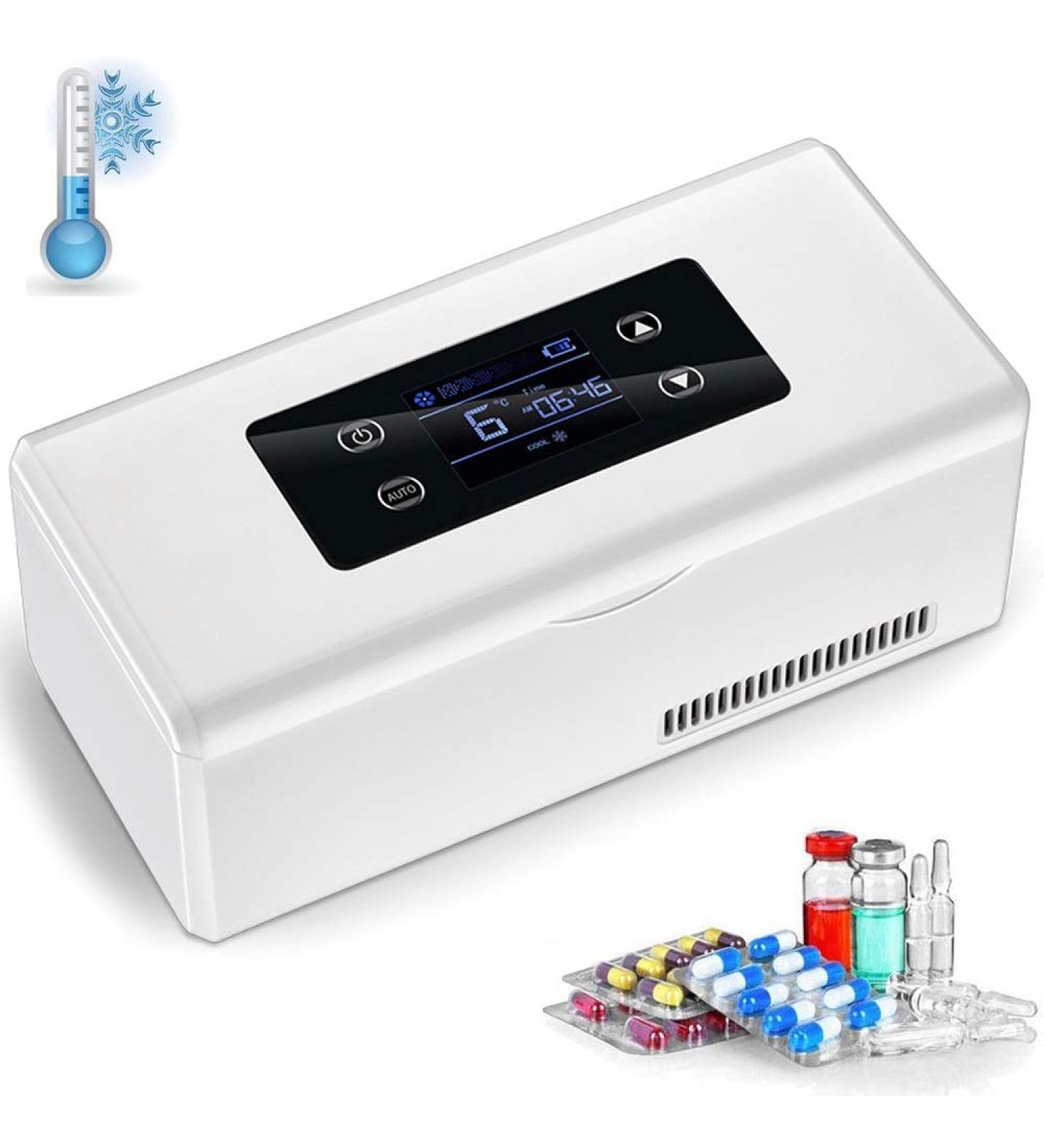 XIAORANA Insulin Refrigerator - Portable Mini Fridge for Medications 2-8 C - Buy Online on GoSupps.com