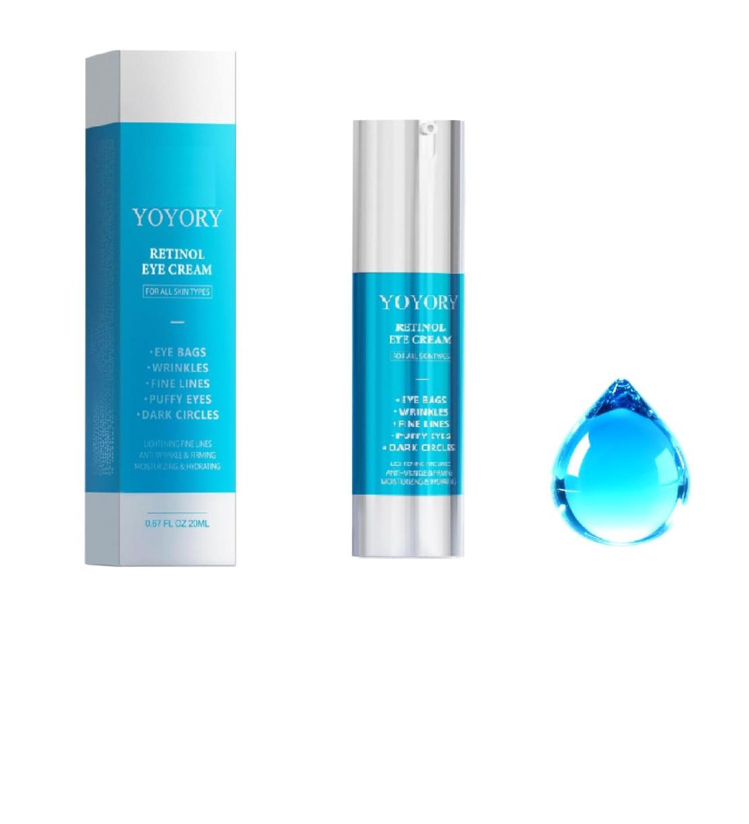 HOLYOM Advanced Eye Cream for Dark Circles - Targeted Solution for Eye bags Wrinkles Puffiness and Firmness - Proven Efficacy with Cynanchum Atratum and Natural Infusions (0.42 Fl Oz) - Buy Online on GoSupps.com