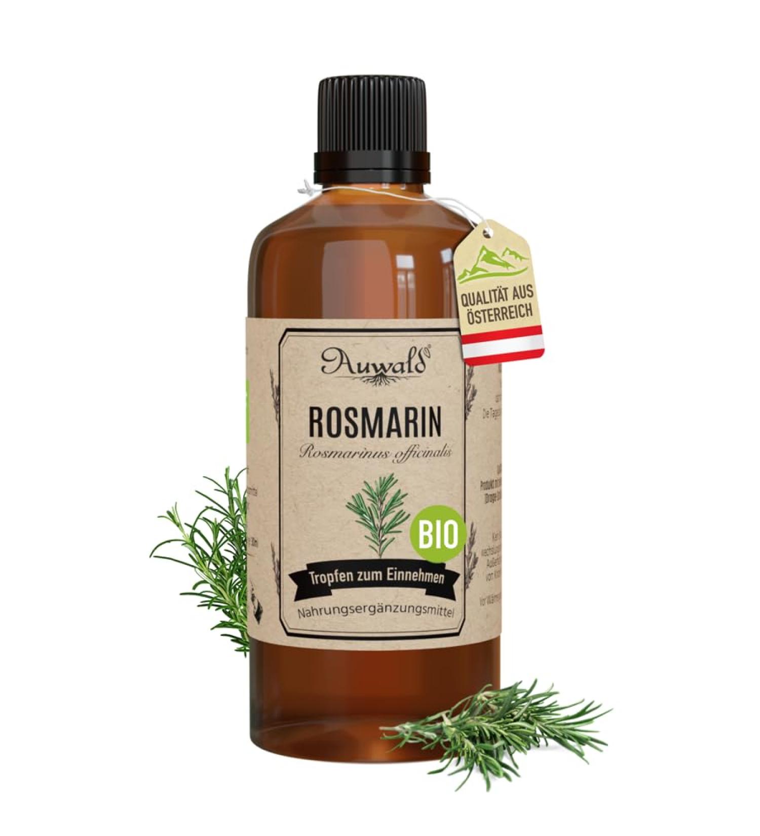  Auwald Organic Rosemary Drops 100ml - Buy Online on GoSupps.com