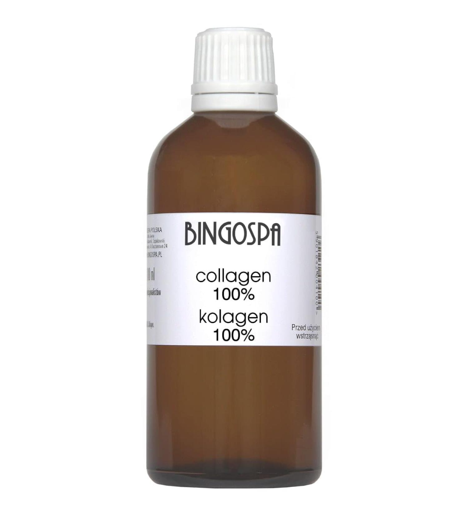 Collagen 100% - Remove Wrinkles & Eliminate Stretch Marks | 100ml BINGOSPA - Buy Now! - Buy Online on GoSupps.com