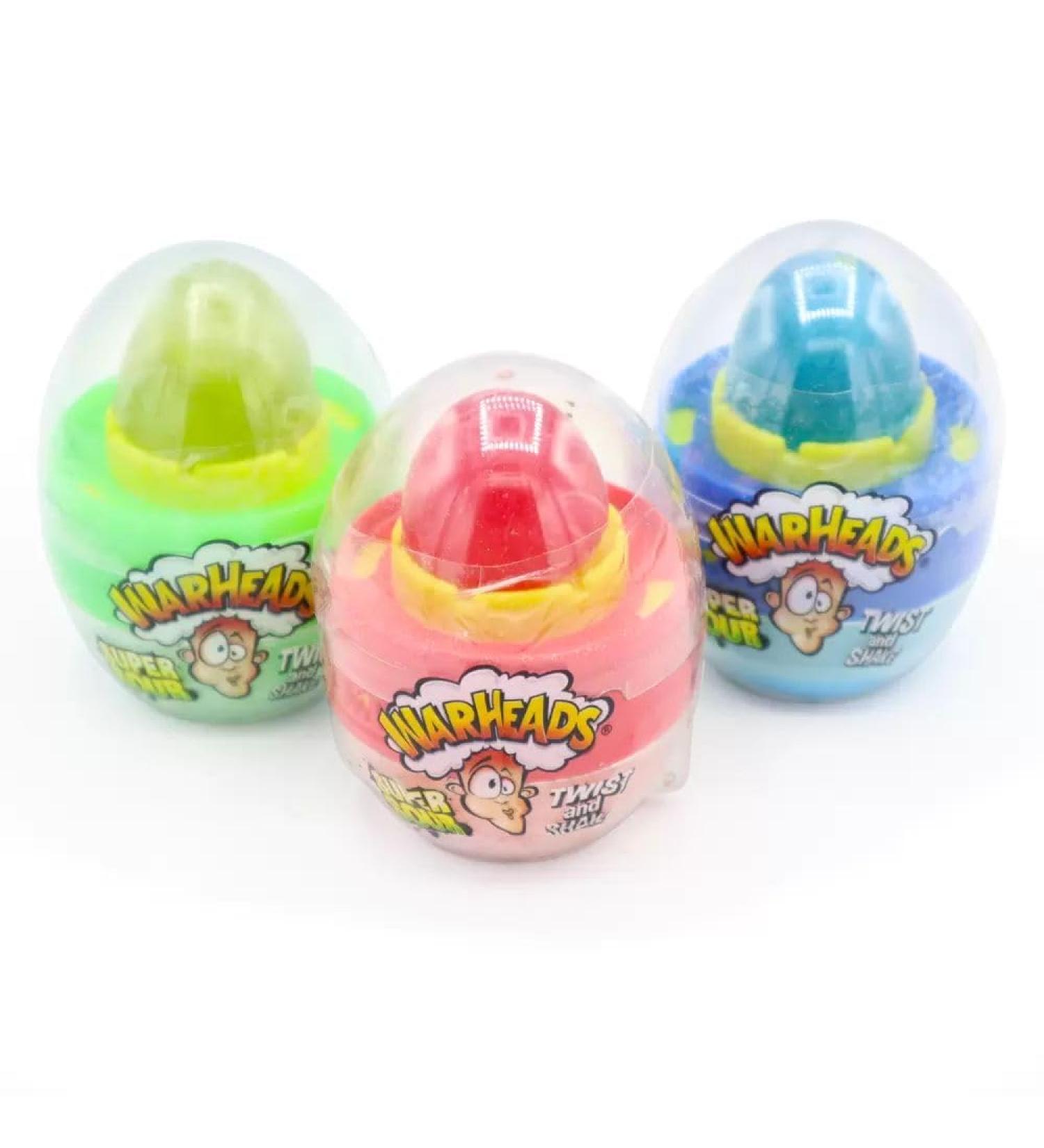 Super Sour Twist & Shake Eggo - 12 American Sweets