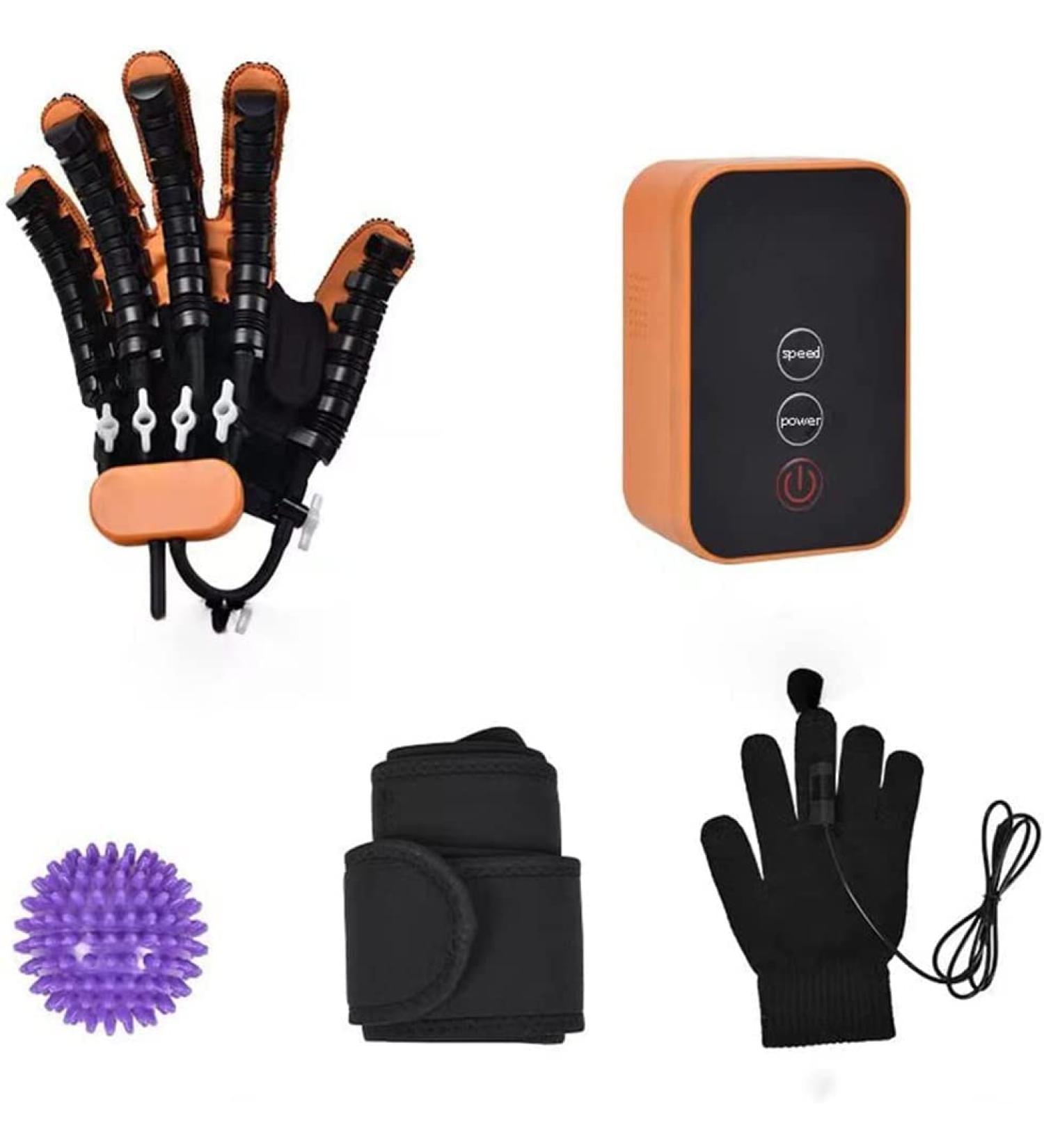 Rehabilitation Robot Gloves for Stroke Hemiplegia Patients Finger&Hand Recovery Trainer Equipment Rehab Hand Exerciser Aids Robotic Glove (Right Hand-L) - Buy Online on GoSupps.com