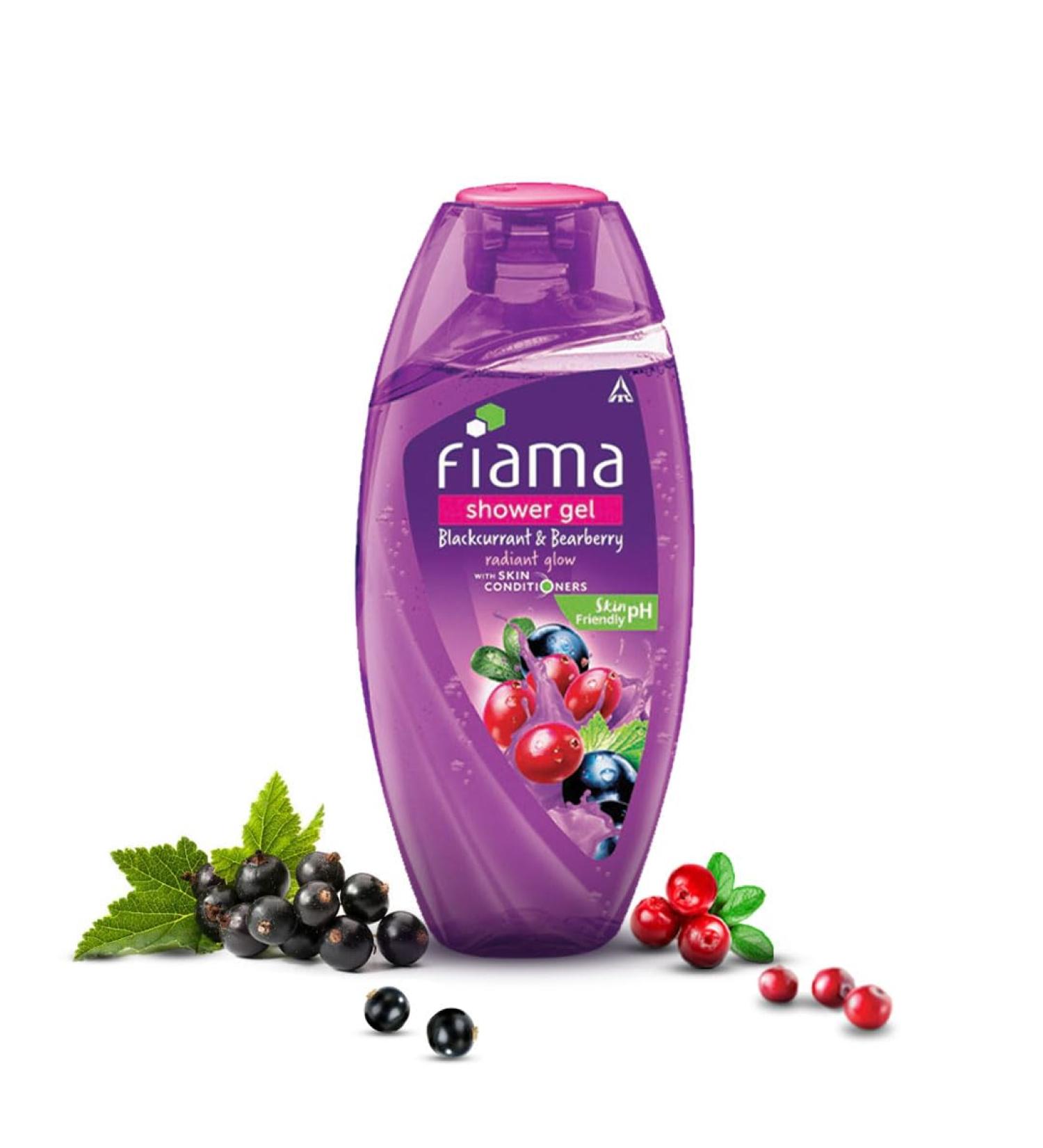 Fiama Di Wills Black Currant Bearberry Radiant Glow Shower Gel | 250ml - Nourishing Skincare for Radiant Skin | Buy Online Internationally - Buy Online on GoSupps.com
