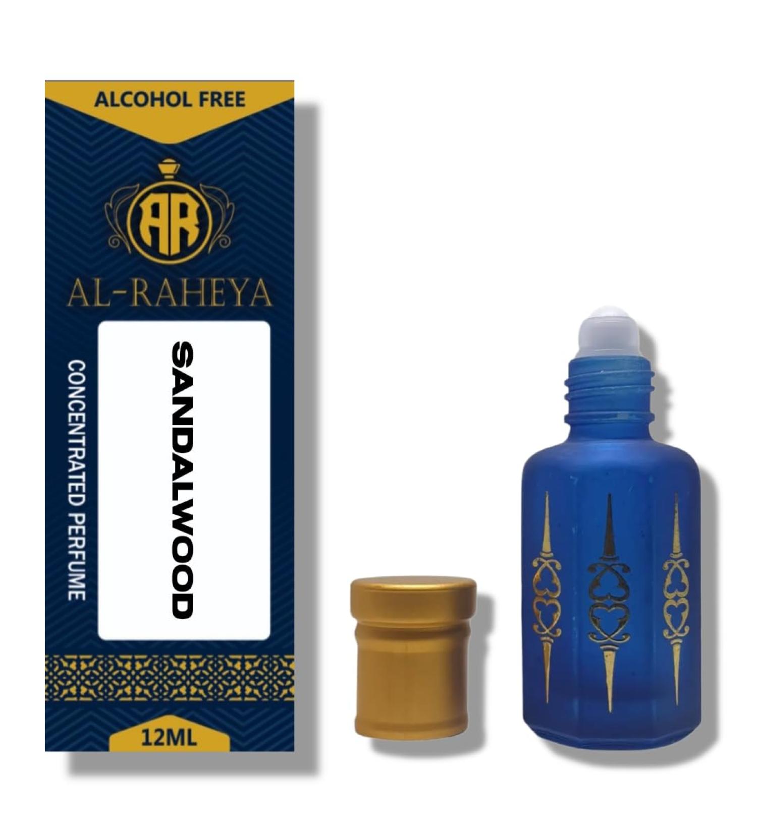 Sandalwood Attar Itar Concentrated Perfume Oil 12ml - Buy Online on GoSupps.com