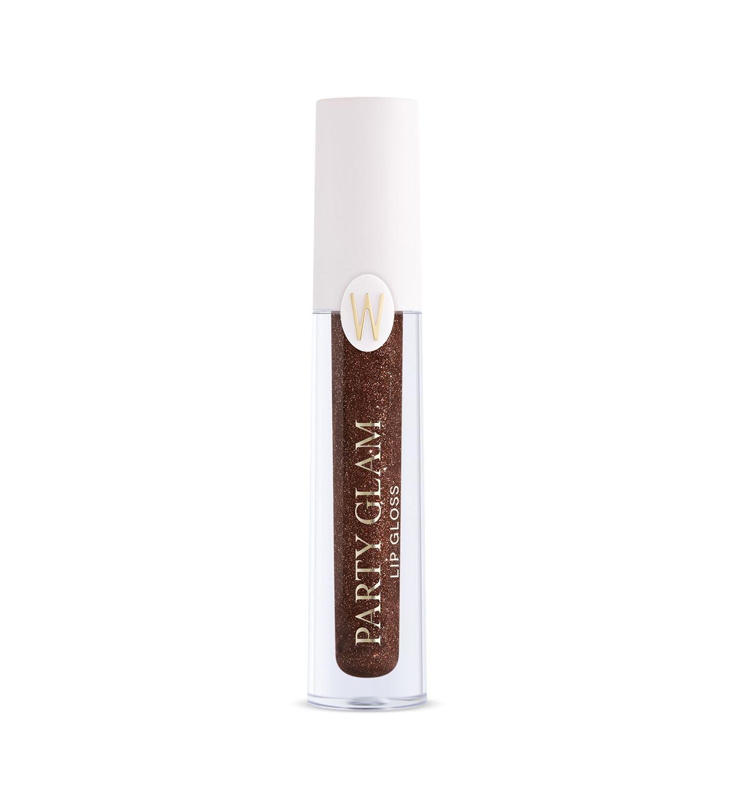 WYCON Cosmetics PARTY GLAM Volumizing Lip Gloss for Shiny and Glamorous Lips - 10 SWEET CHOCO - Buy Online on GoSupps.com