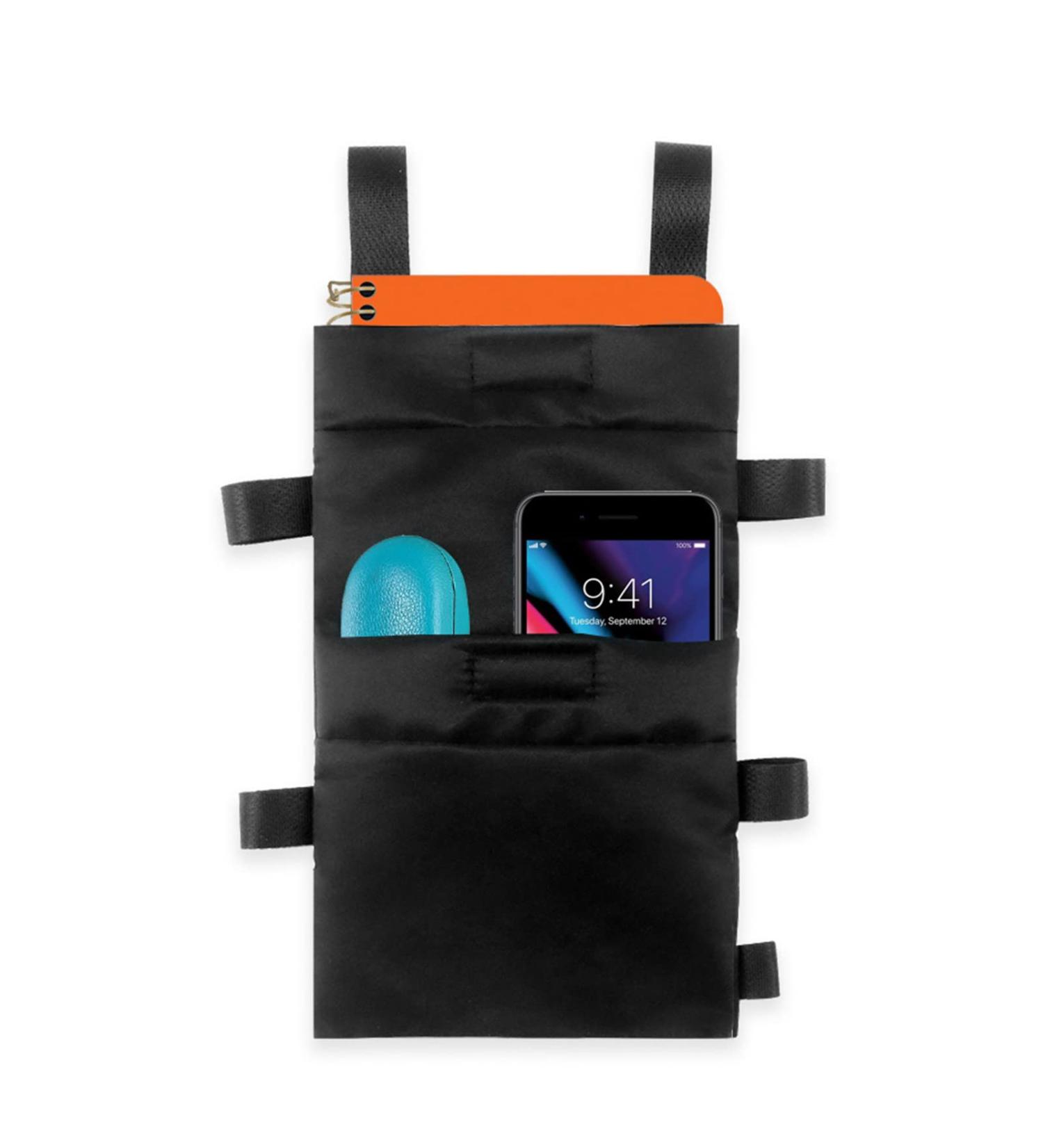 BUKISA Crutch Pouch Bag Crutch Accessories Bag for Water Bottle - Water-Resistant Pocket Organizer with Drink Holder Pouch for Crutches Phones Keys Pens Water Bottles - Buy Online on GoSupps.com