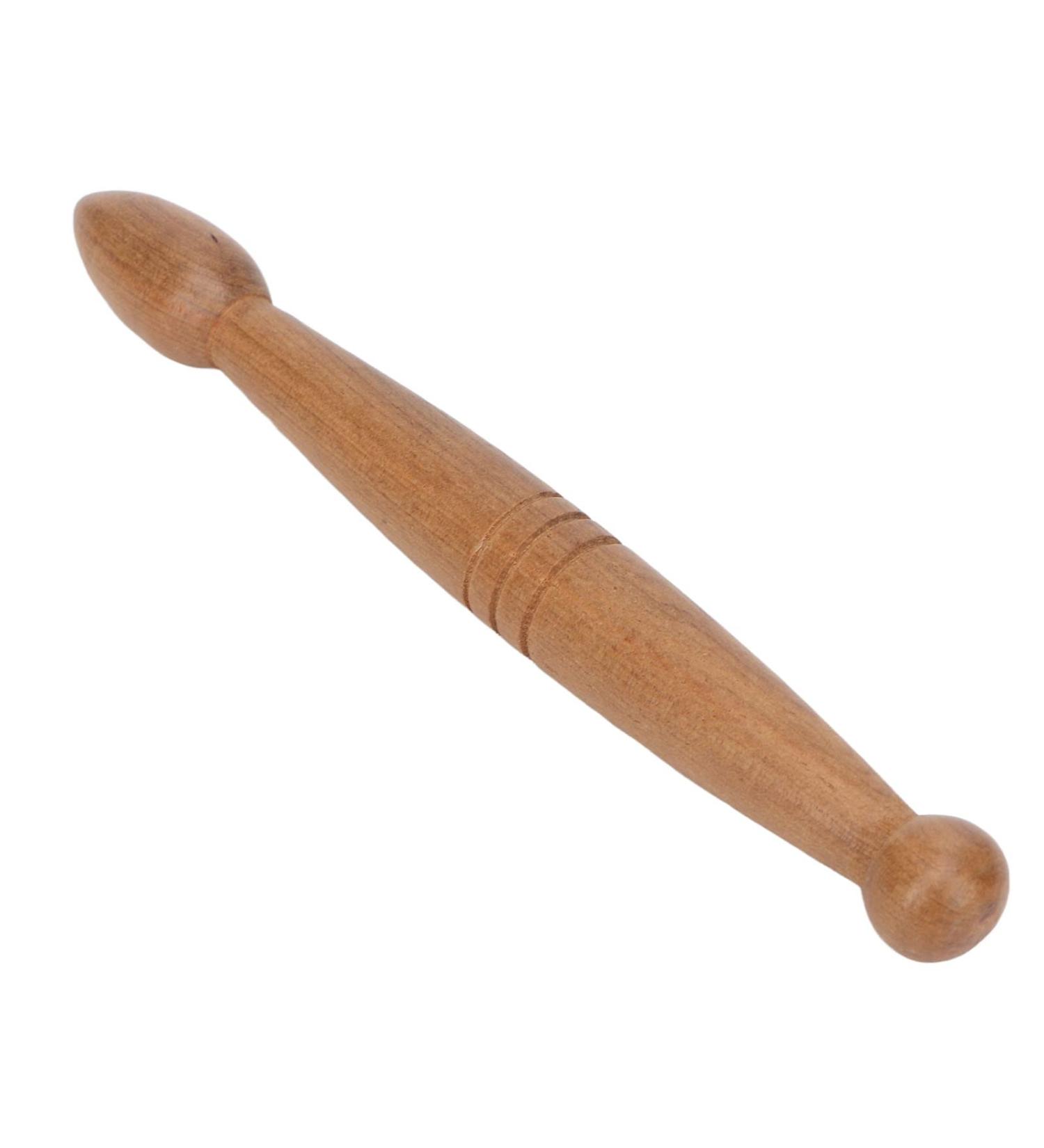 Verdant Touch Foot Massage Tool - Ergonomic Wooden Stick for Home Travel & Office Relief - Buy Online on GoSupps.com