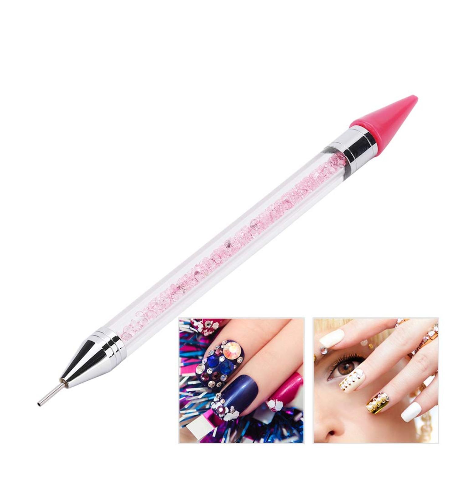 Professional Manicure Pen | Soft Silicone Double Head Nail Painting Tool for Perfect Nails - Buy Online on GoSupps.com