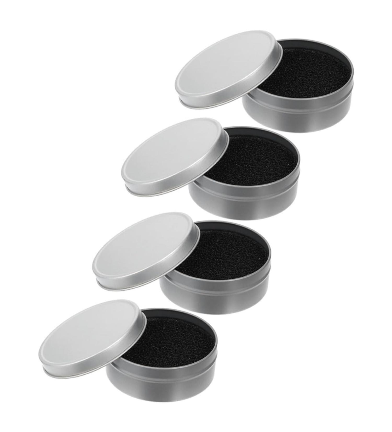Angoily 4sets Box Makeup Sponge Tools Activated Carbon Sponge Brush Cleaning Pad Makeup Brush Cleaning Makeup Cleaning Mat Makeup Cleaner Brush Cleaning Tool The Lazy Make up - Buy Online on GoSupps.com