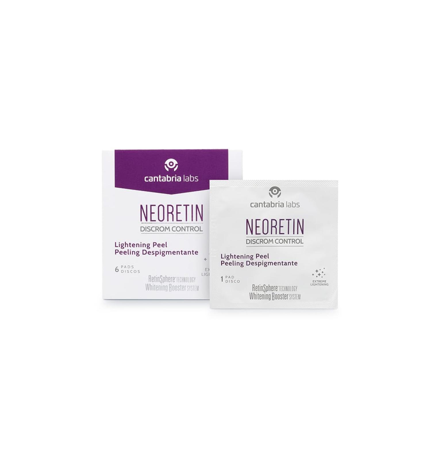 IFC Dermatology NeoRetin Lightening Peel Pads - Pack of 6 | Brighten & Smooth Skin | International Shipping Available - Buy Online on GoSupps.com