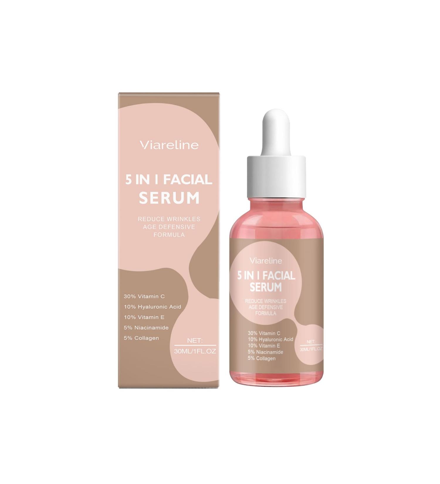 Viareline Collagen Care Serum Moisturizing and Softening Facial Skin Daily Skin Care Serum - Buy Online on GoSupps.com