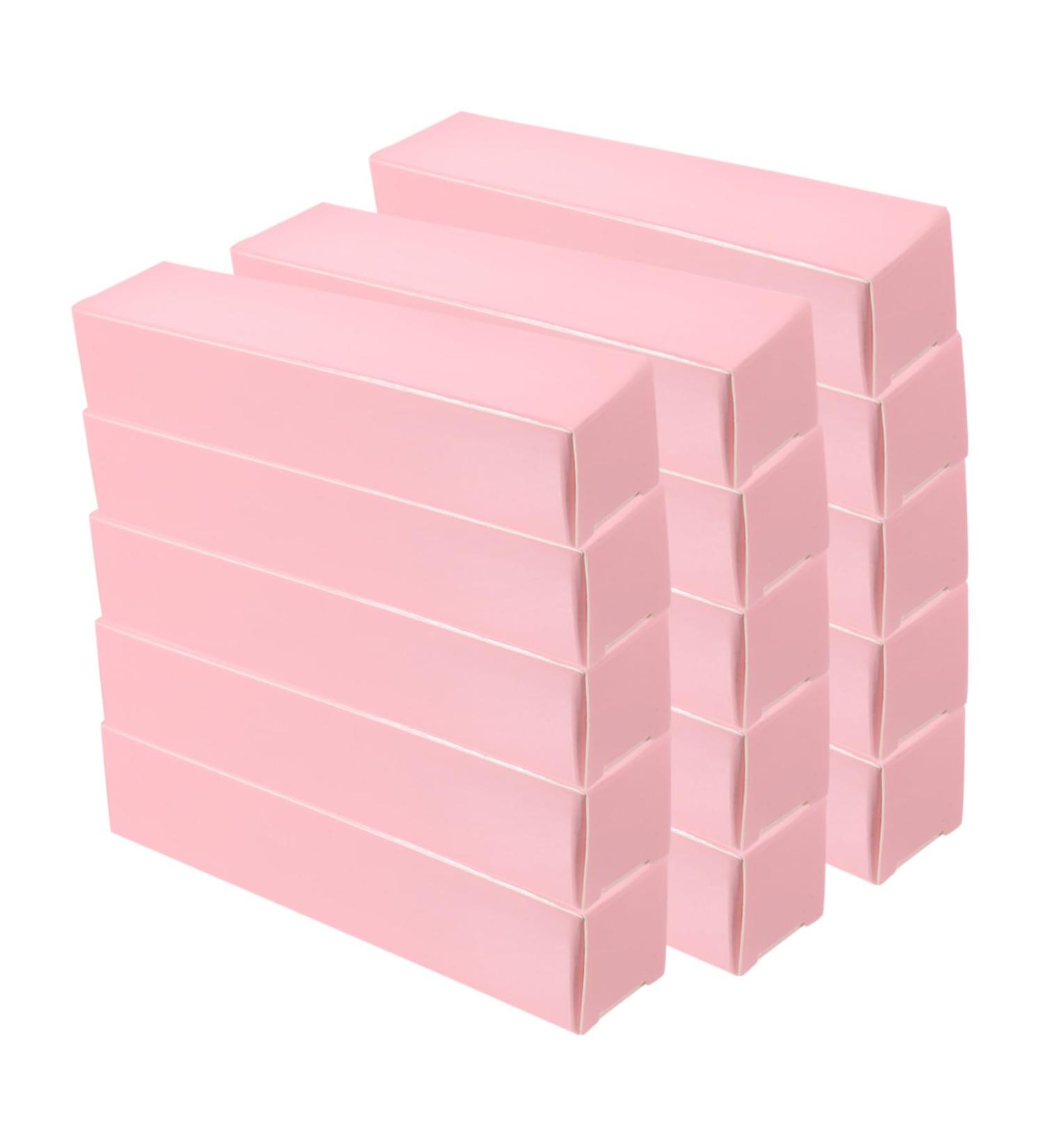 15 pi ces Bo tes Papier Rose l gant pour Tubes de Gloss Protection L g re et Design Minimaliste pour Cosm tiques - Buy Online on GoSupps.com
