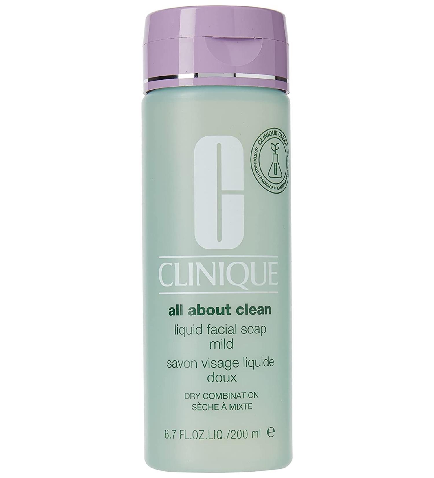 Clinique Liquid Facial Mild Soap 6.7 oz (Unscented) - Pack of 1 - Buy Online on GoSupps.com