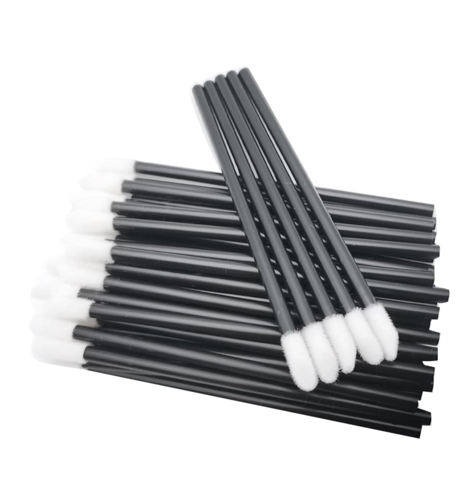 300 PCS Disposable Lip Brush Set Professional Lipstick Gloss Applicator Wands | Makeup Beauty Tools for Flawless Application - Buy Online on GoSupps.com