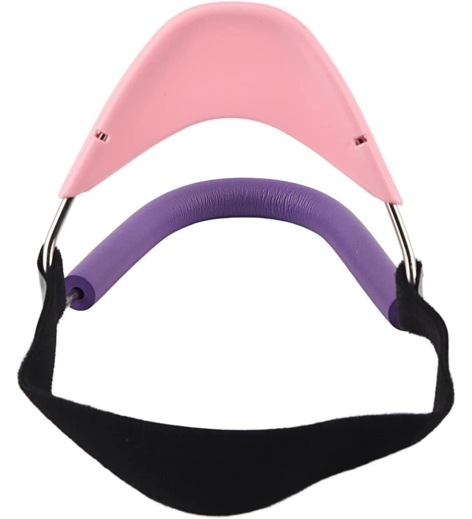 SSDDDLZEQ Neck Tractor - Adjustable Neck Support Corrector for Adults | Pain Relief & Stiffness Prevention | Pink - Buy Online on GoSupps.com