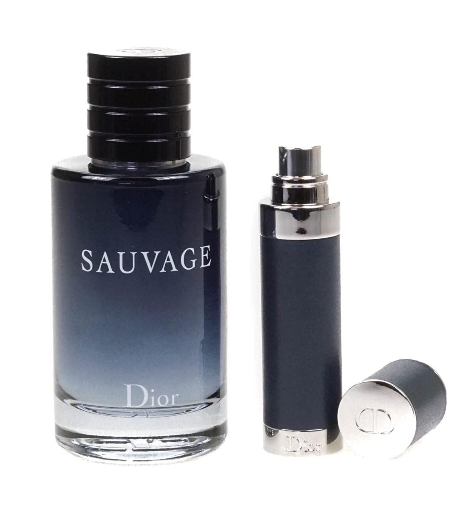 Dior Dior sauvage 2 pcs set: 3.4 edt sp + 10ml edt s 3.4 Fl Oz - Buy Online on GoSupps.com