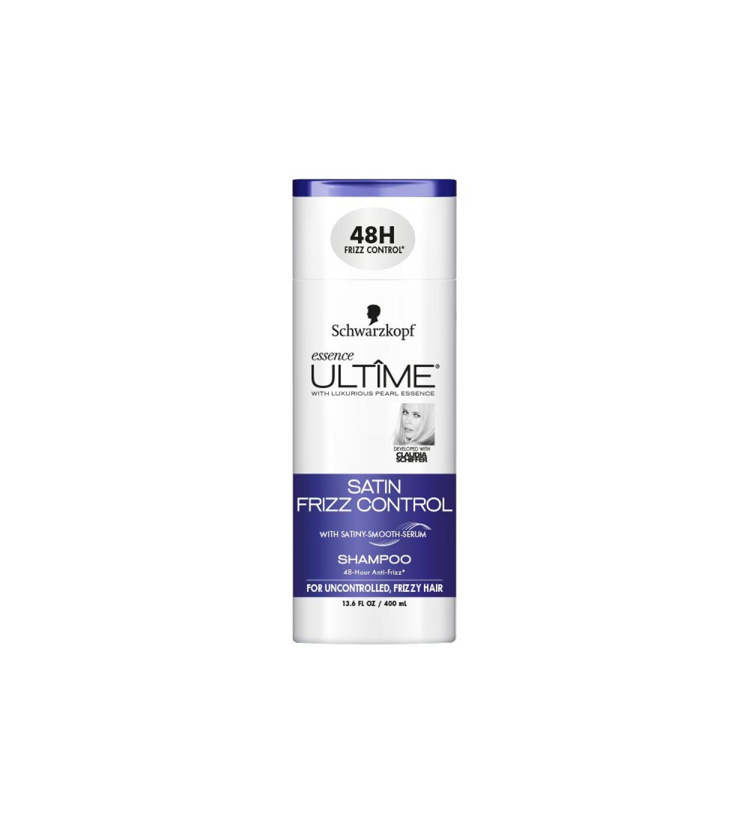 Schwarzkopf Essence Ultime Satin Frizz Control Shampoo 13.5 Ounce Satin Frizz Control 13.6 Fl Oz (Pack of 1)