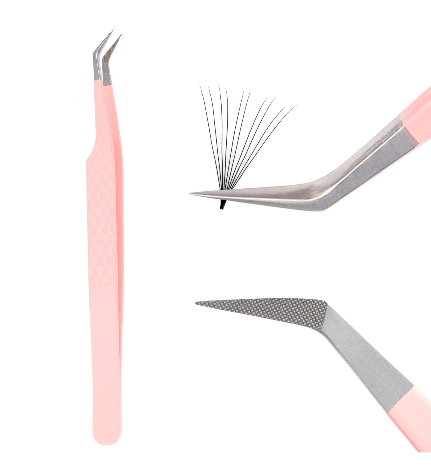 Wendy Lashes Tweezers - Precision Tools for Eyelash Extensions & Clusters | Best Eyelash Tweezers for Artificial Eyelashes - Buy Online on GoSupps.com