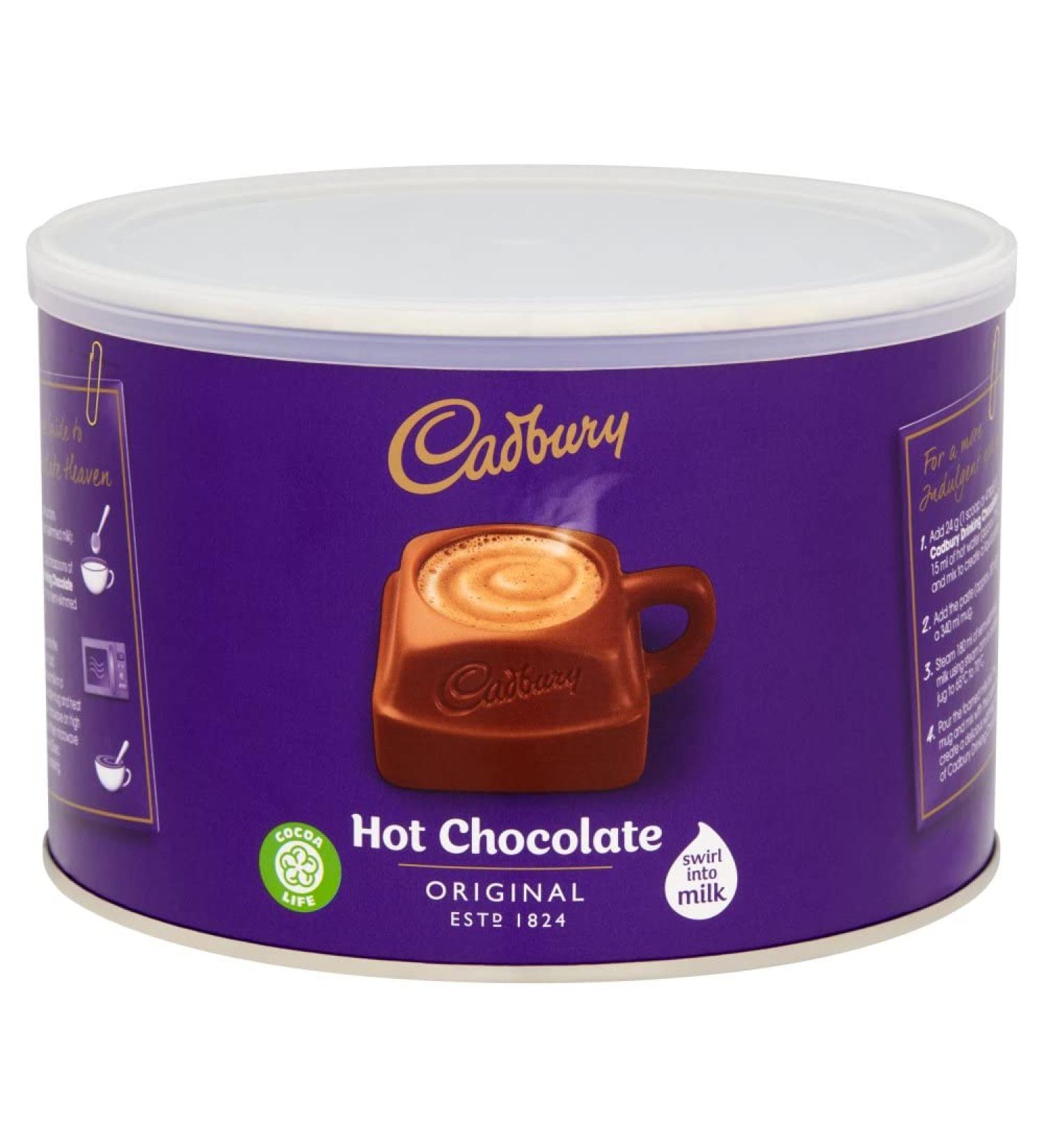 Cadbury Drinking Hot Chocolate 2 1kg Box Delicious And Nutritious Drink Tasty And Twisty Treat Gift Hamper Sold By Kidzbuzz - Buy Online on GoSupps.com