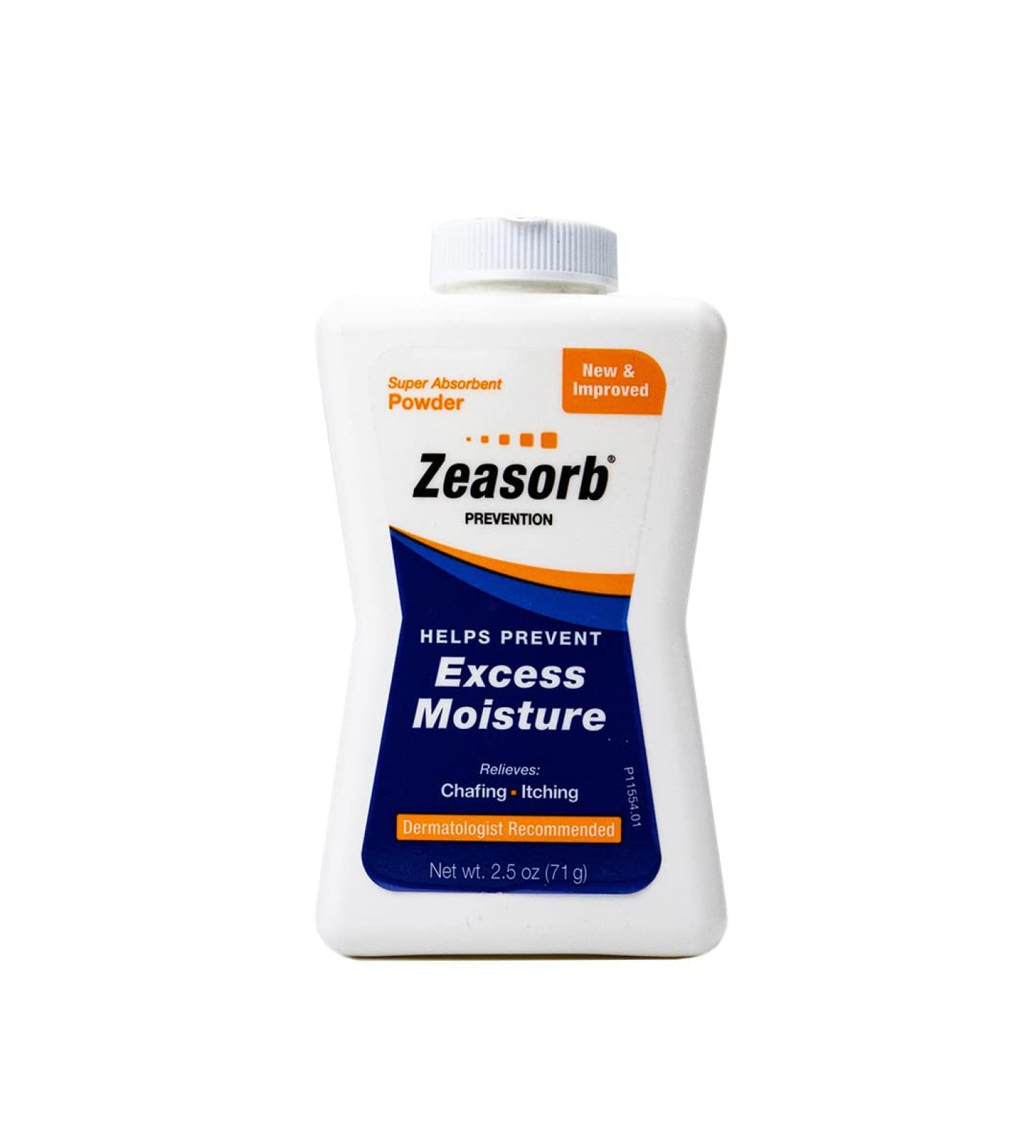 Zeasorb Prevention 2.5 oz - Effective Moisture Control Powder - Buy Online on GoSupps.com