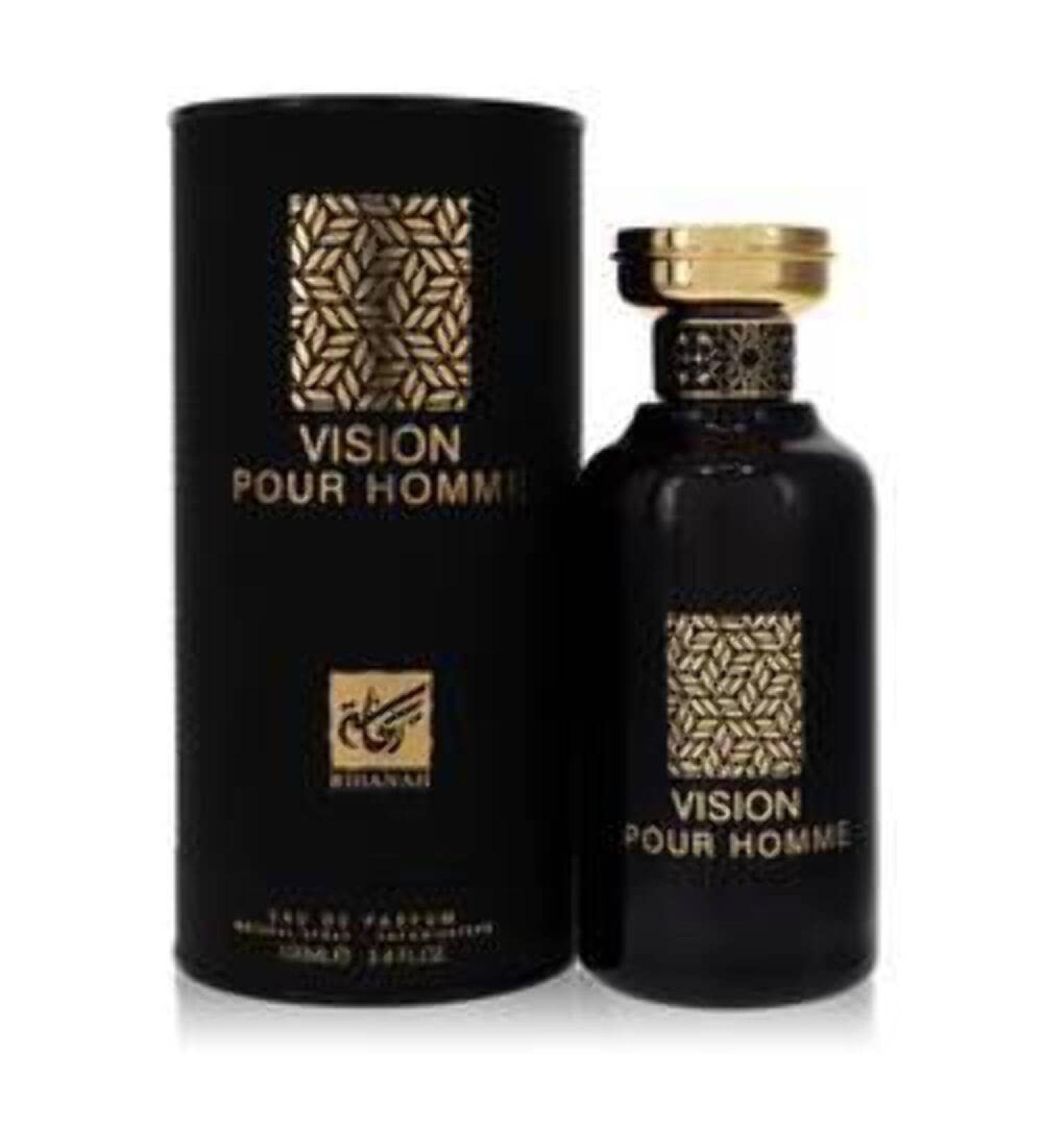 Rihanah Vision Pour Homme by Rihanah Eau De Parfum Spray 3.4 oz