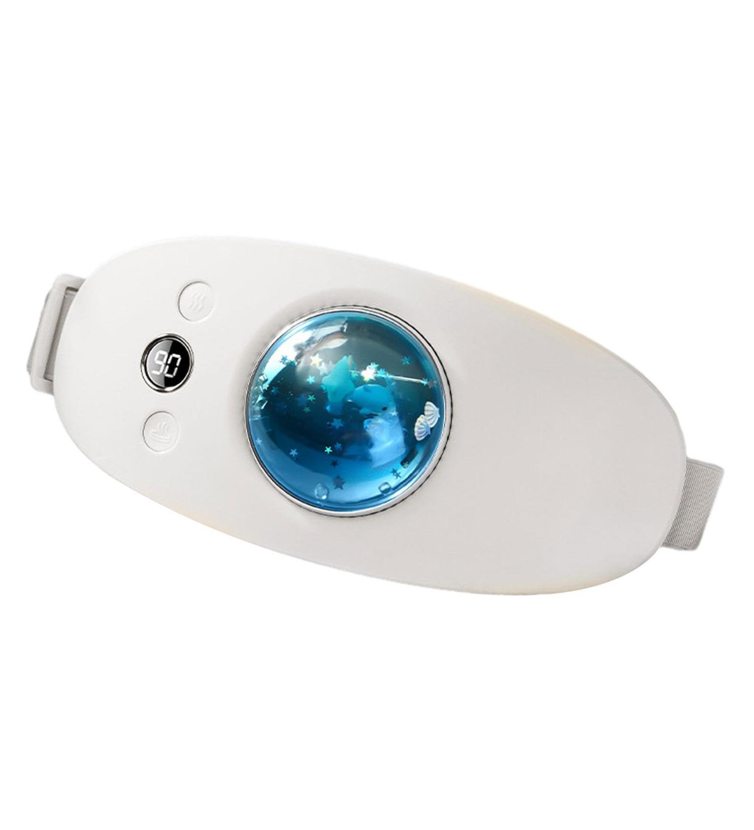 Colcolo Electric Menstrual Heating Pillows - Quick Heating Digital Display Waist Belt for Office Girls & Women - White - Buy Online on GoSupps.com