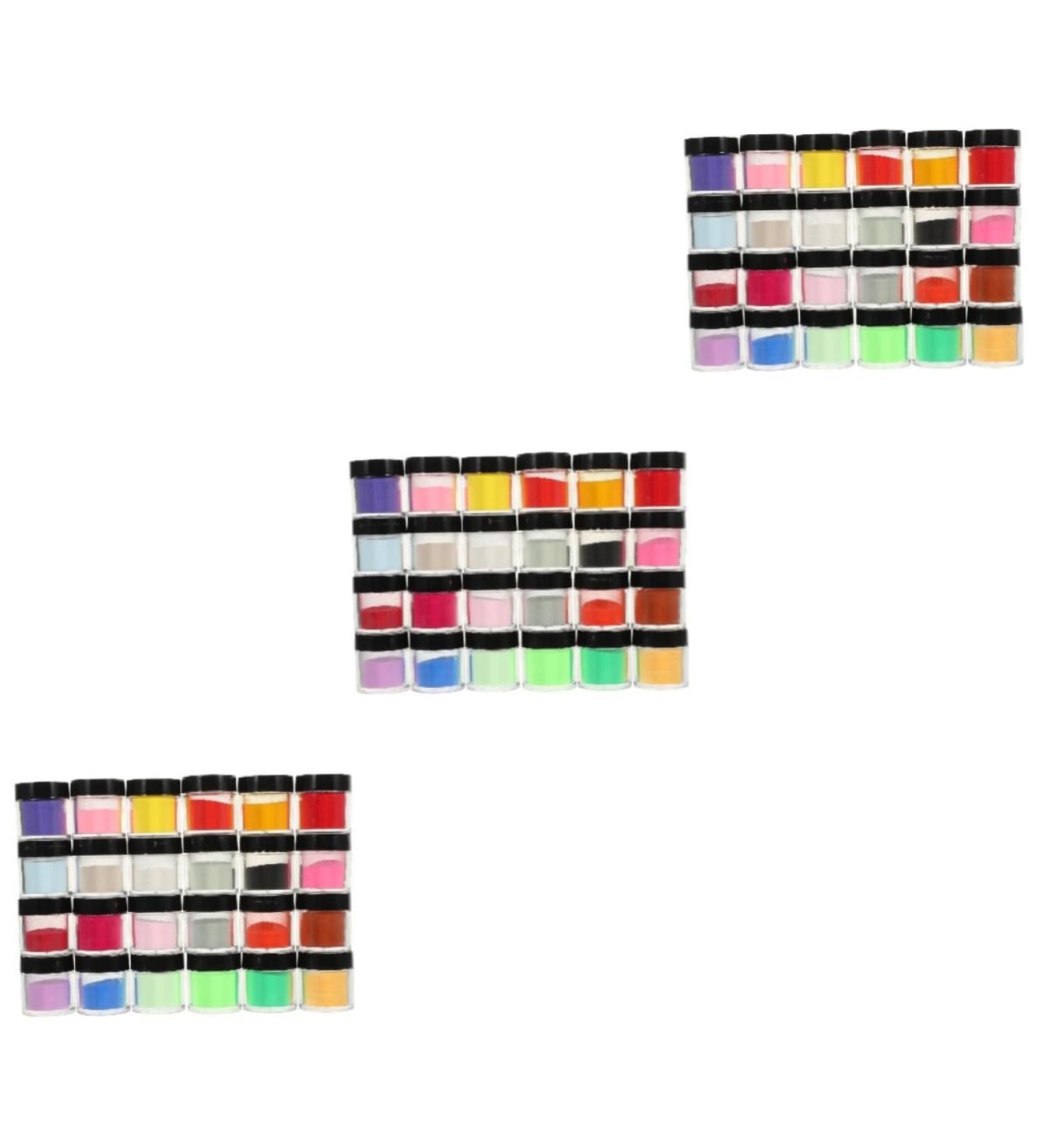 FOMIYES 72 Boxes Nail Crystal Powder Acrilicos De U as Nail Art Tools Kit U as Acrilicas Nail Art Powder Pp - Buy Online on GoSupps.com