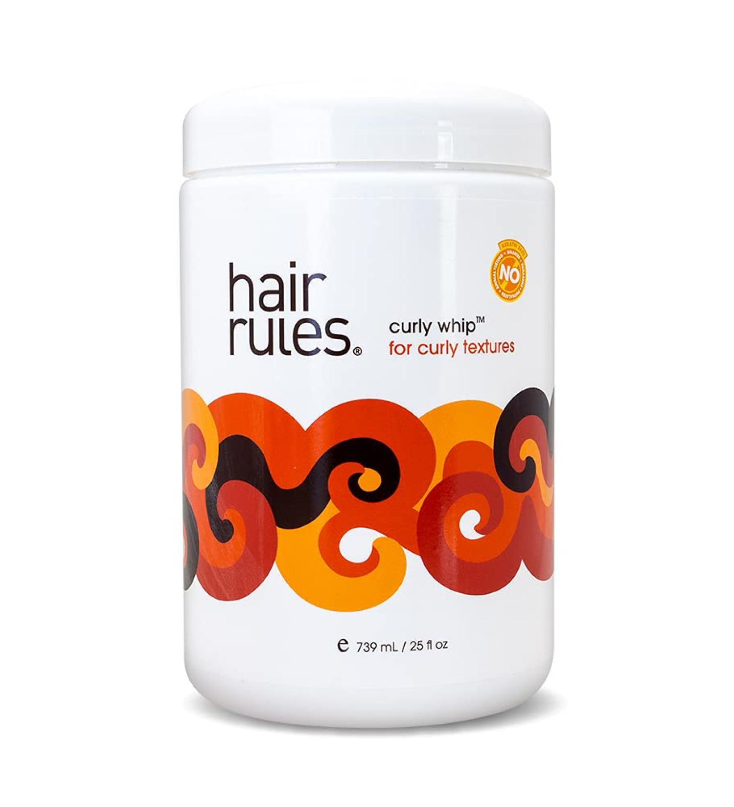 Hair Rules Curly Whip 25 oz - Ultimate Styling and Definition for Curly Hair - Buy Online on GoSupps.com