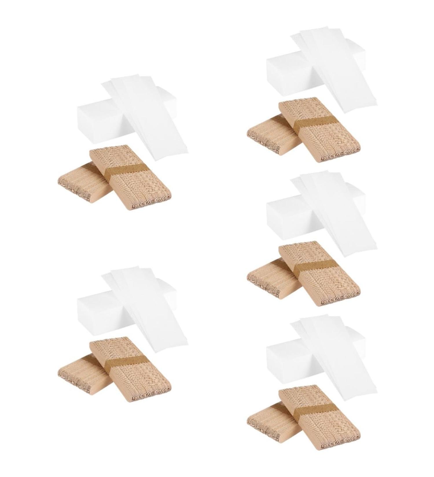 FRCOLOR 1000 PCS Wax Paper Wax Pencil Sticks for Face Hair Removal - Premium Wooden Strips & Sticks for Effective Waxing - Buy Online on GoSupps.com