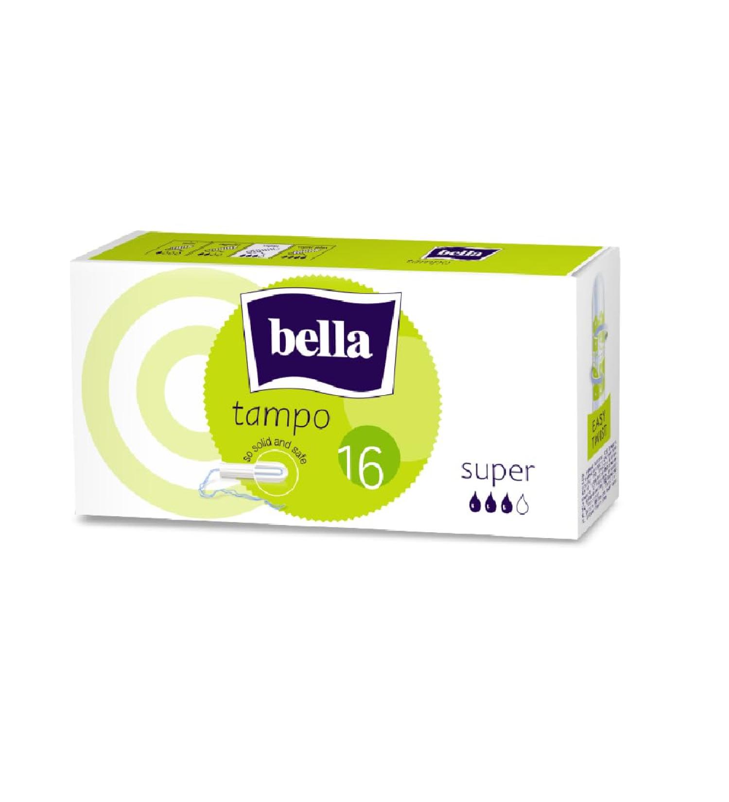 Bella Tampons - Comfortable Reliable & Eco-Friendly Tampons for Your International Needs - Buy Online on GoSupps.com