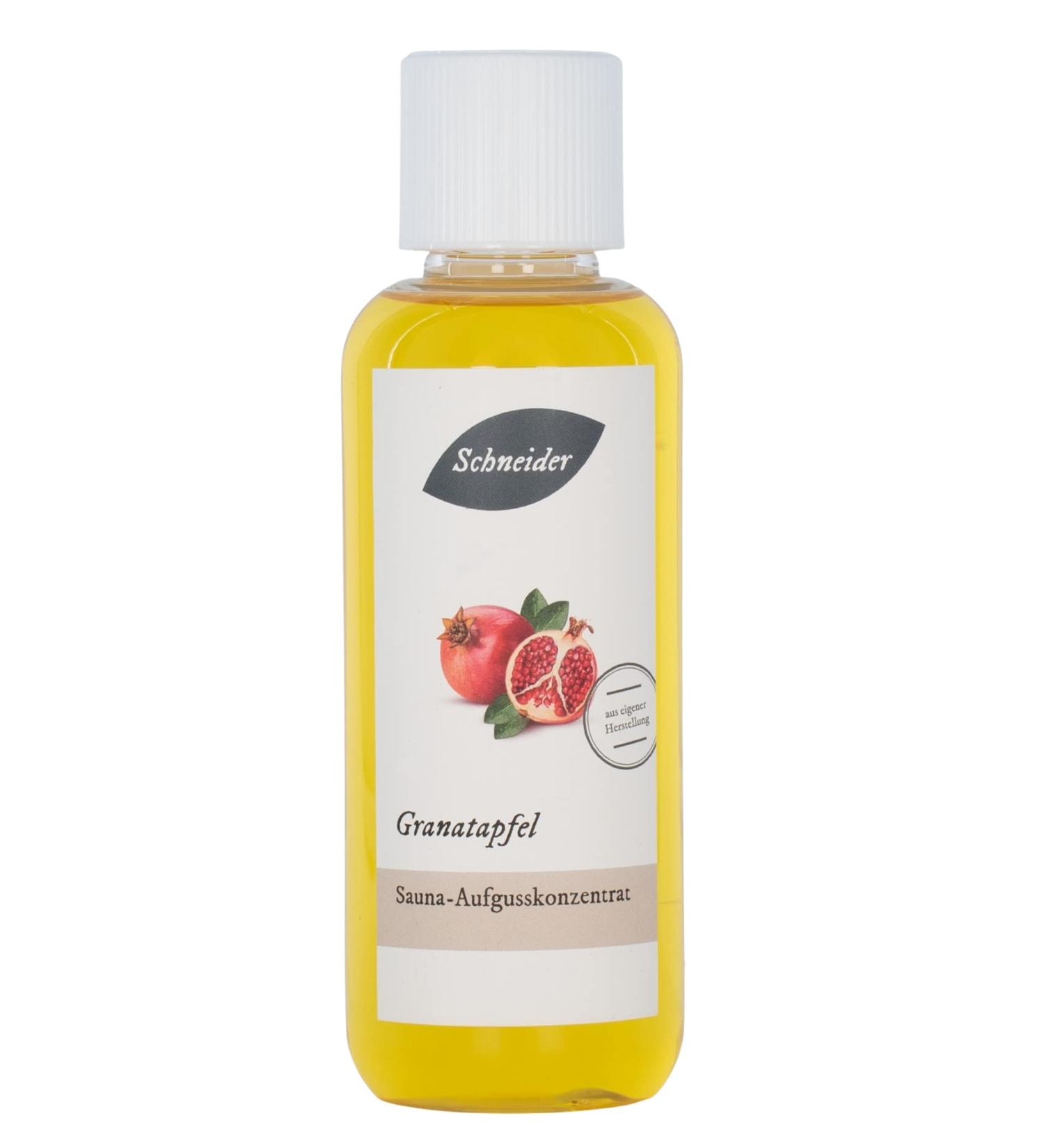Saunabedarf Schneider Infusion Concentrate Pomegranate - Sweet Sauna Essence 250ml - Shop Premium Internationally - Buy Online on GoSupps.com