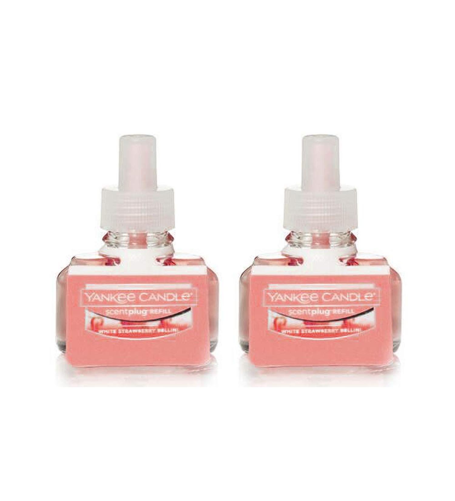 Yankee Candle 2 Pack of White Strawberry Bellini ScentPlug Refill 0.6 Oz.