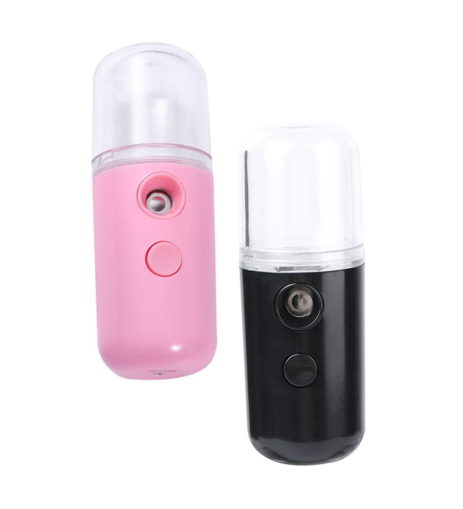 Baluue 6 Pcs Spray Hydrating Apparatus Handheld Sprayer Facial Mister Steamer for Face Bottle Black Plastic 10.5x3.5cmx3pcs - Buy Online on GoSupps.com