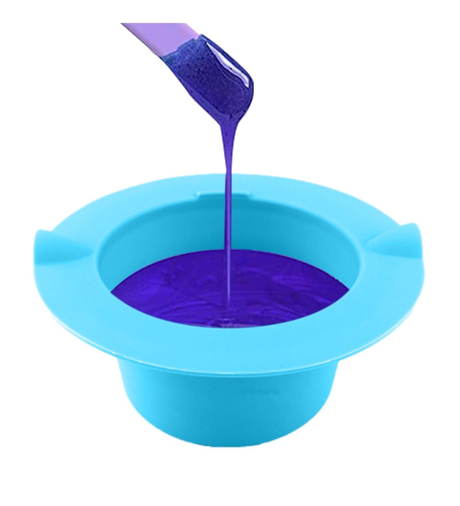 Fanelod Silicone Wax Heating Inserts | Reusable Non-Stick Wax Shells for Hair Removal | Blue Silicone Wax Warmer Accessories - Buy Online on GoSupps.com