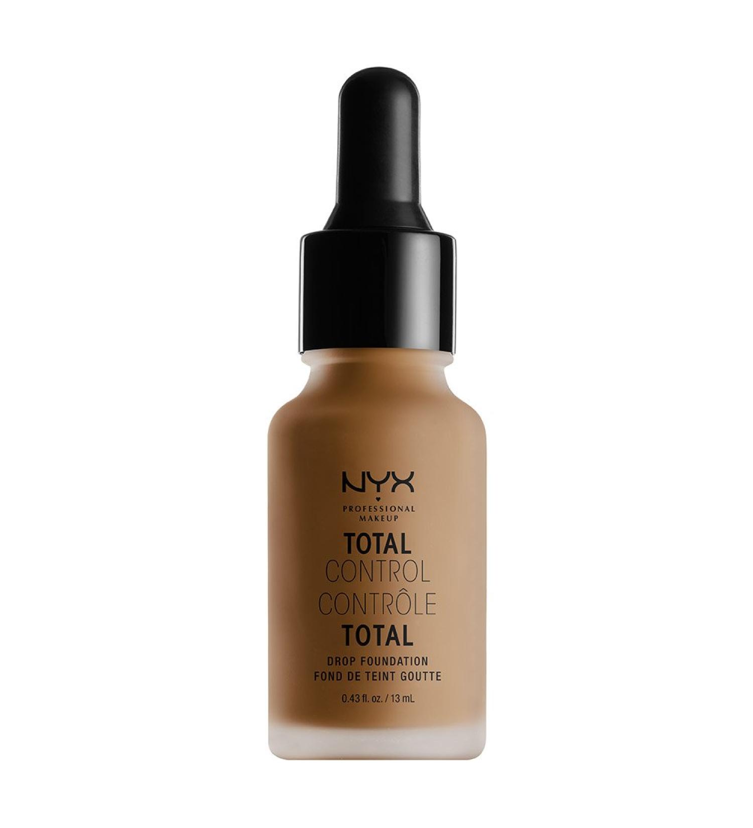 NYX Total Control Drop Foundation - Deep Sable (TCDF18) 0.43 fl oz - Buy Online on GoSupps.com