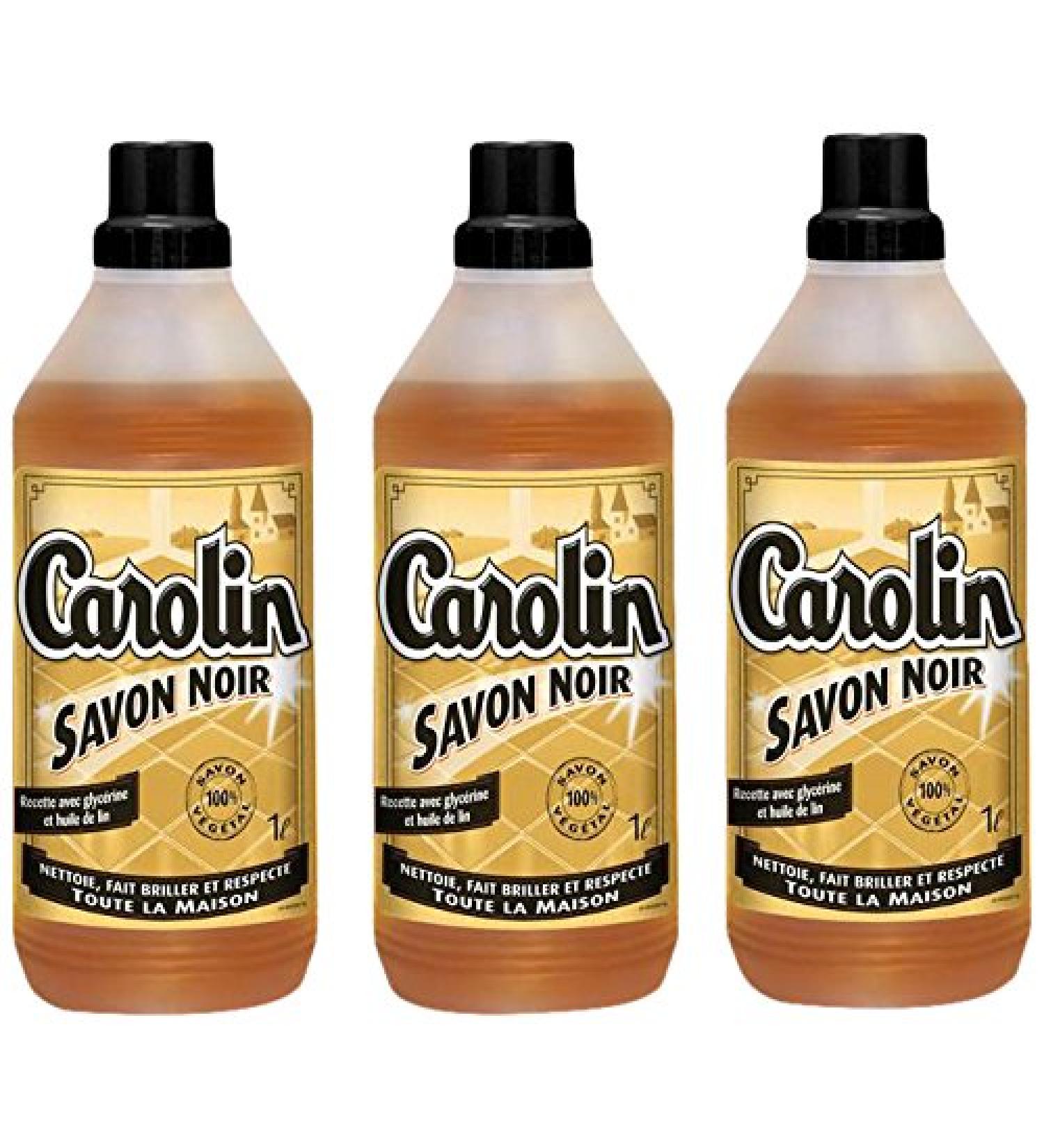 Carolin Black Soap 1L - Pack of 3