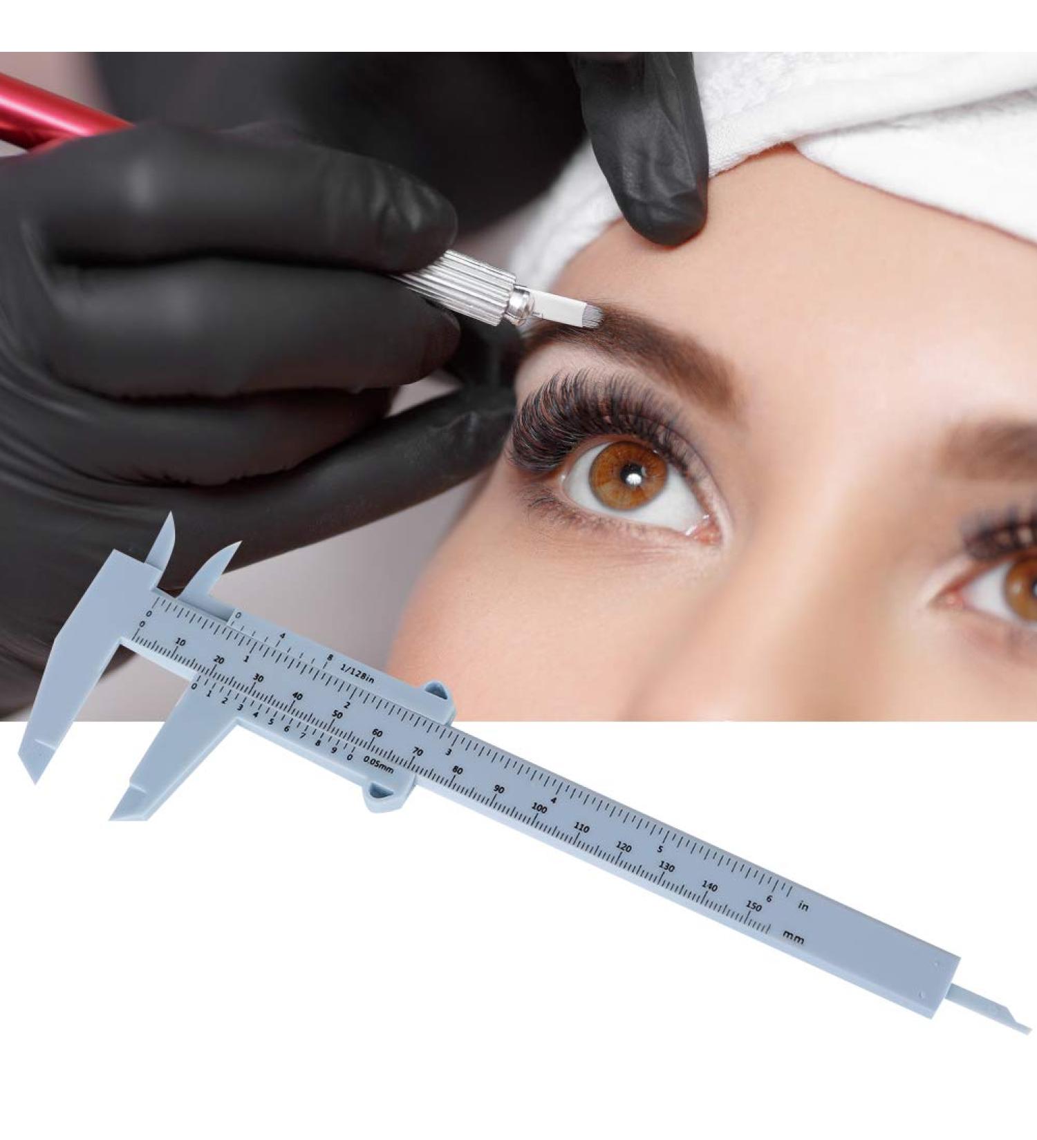 Rotekt Tattoo Eyebrow Balance Shaping Stencil Extension Ruler - Precision Eyebrow Ruler - Buy Online on GoSupps.com