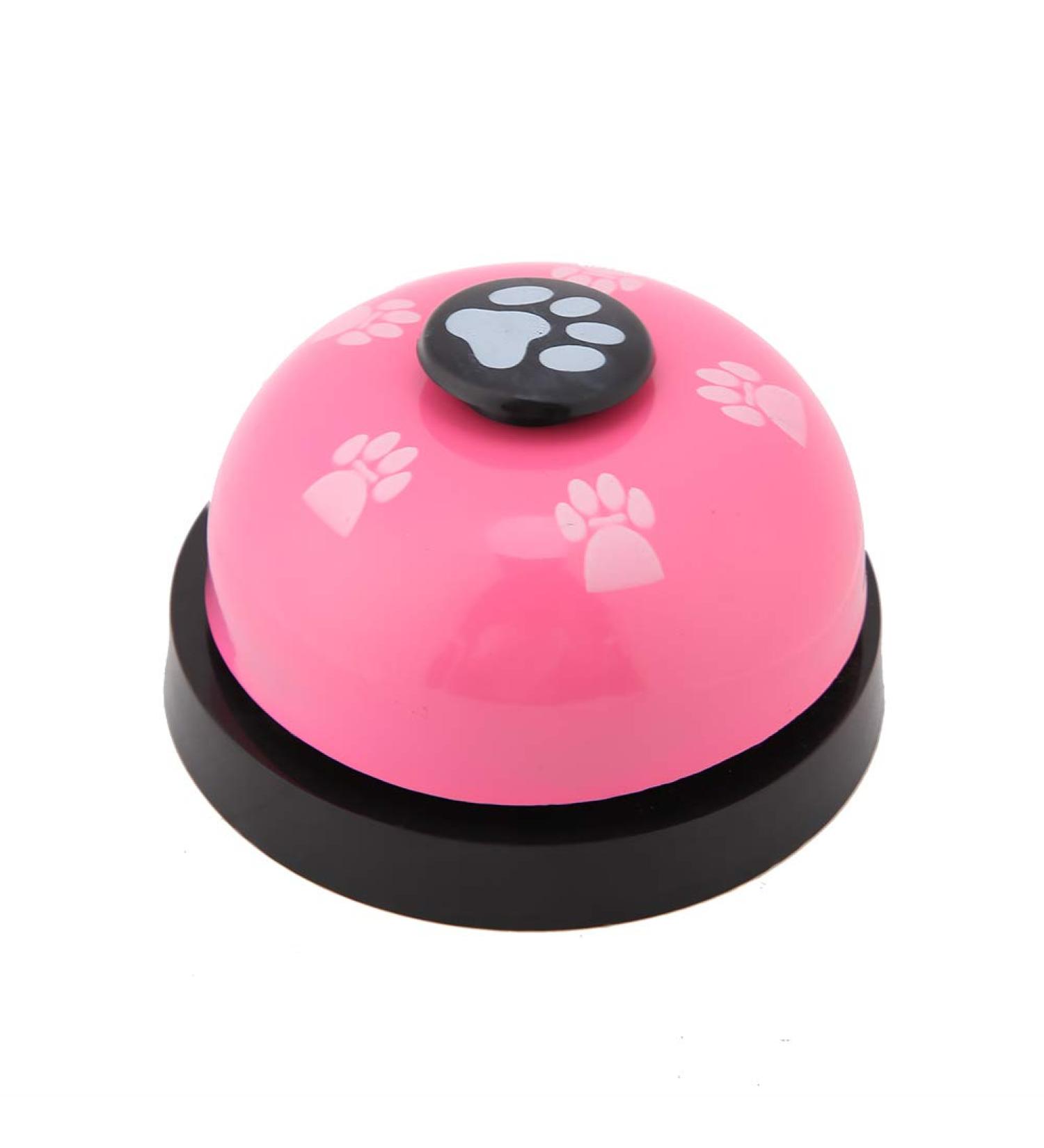Durable Pink Pet Training Bells - Cute Cartoon Dog & Cat Door Bell for Easy Training - Buy Online on GoSupps.com