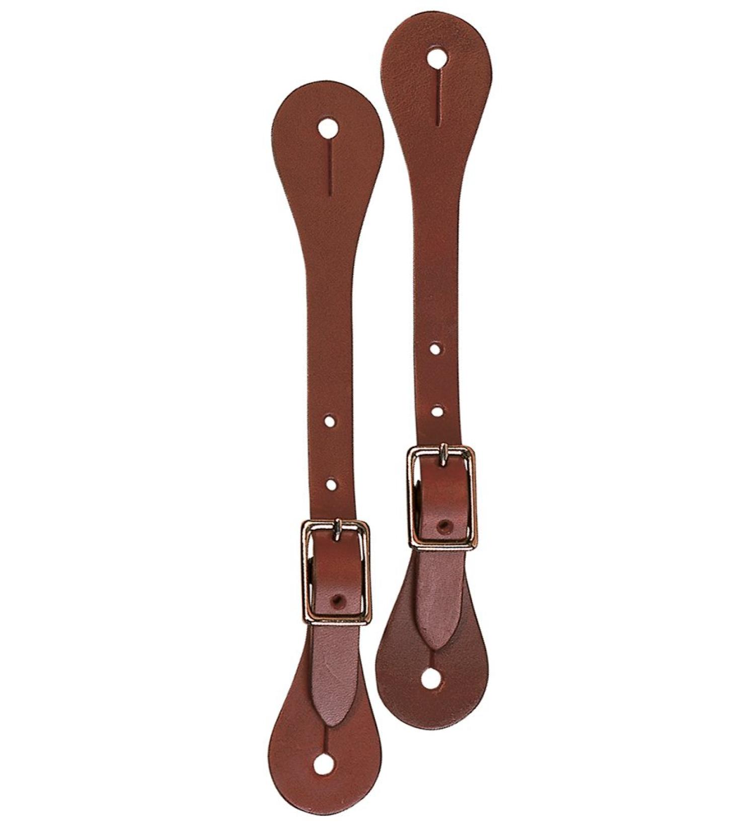 Weaver Leather Women's Single-Ply Spur Straps Rich Brown