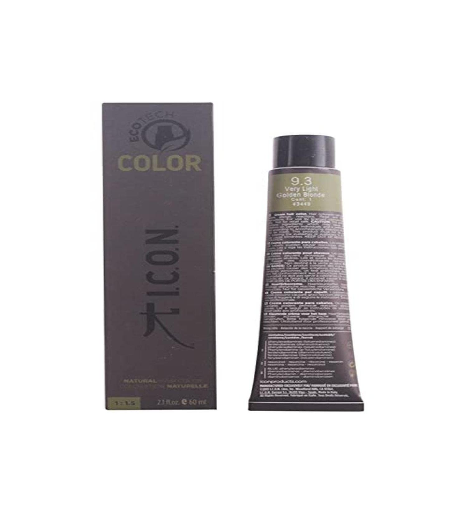 Ecotech Color Natural 9.3 Very Light Golden Blonde 60 Ml