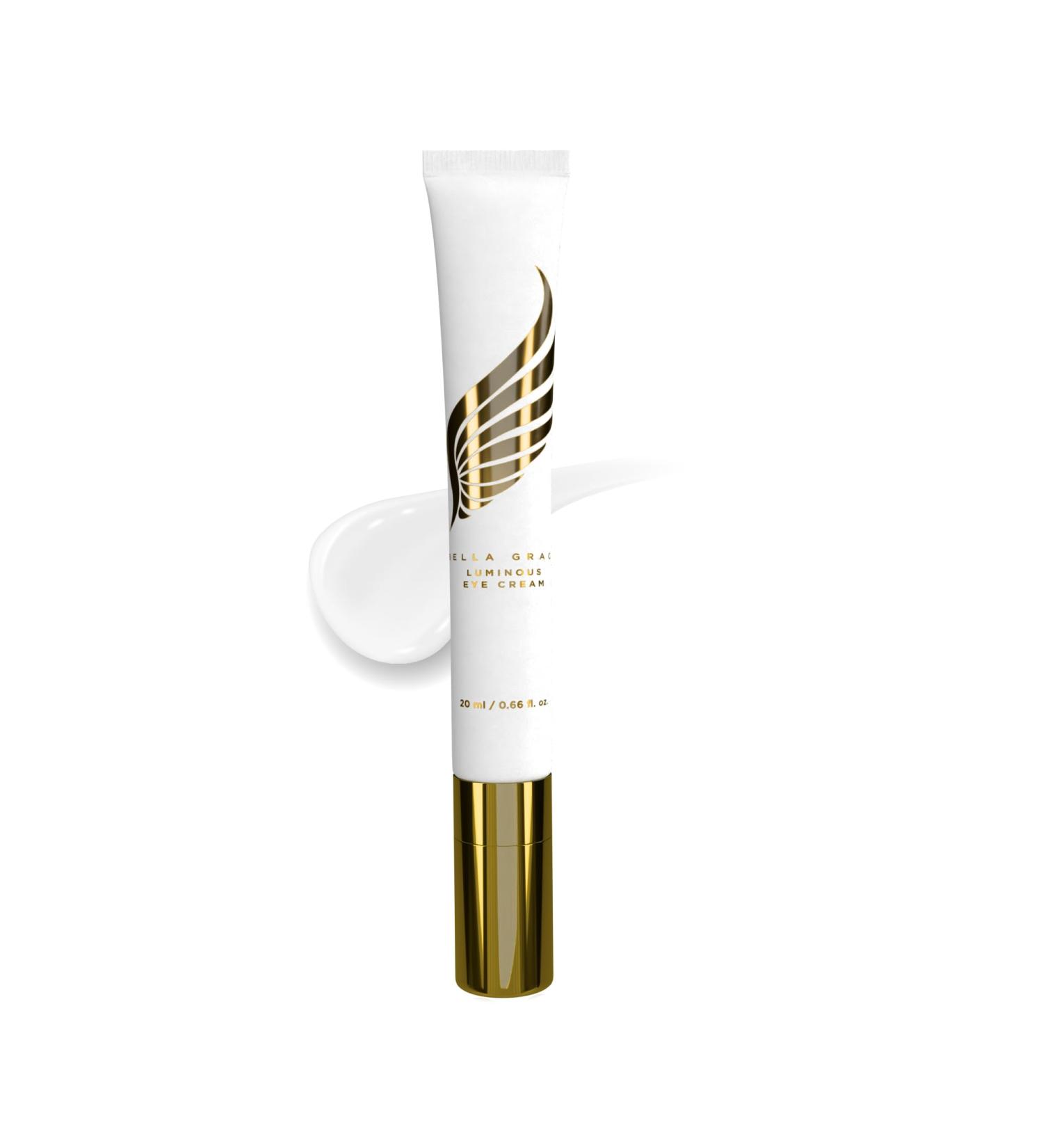 Buy Bella Grace Eye Cream - Hydrating Anti-Aging Formula with Hyaluronic Acid & Squalane for Dark Circles Puffiness and Fine Lines - 0.5 fl oz | International Shipping Available - Buy Online on GoSupps.com