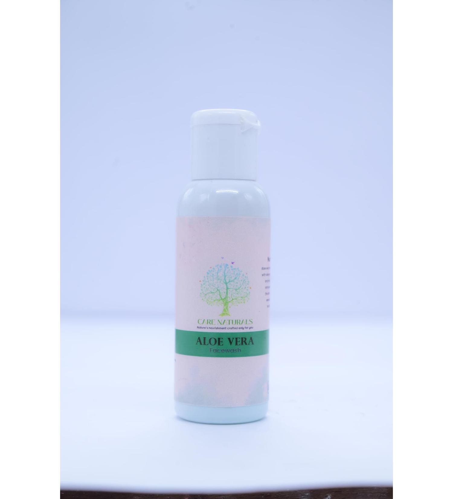 Handcrafted Aloe Vera Facewash for Radiant Skin - Reduces Dark Spots & Blemishes Naturally - Buy Online on GoSupps.com