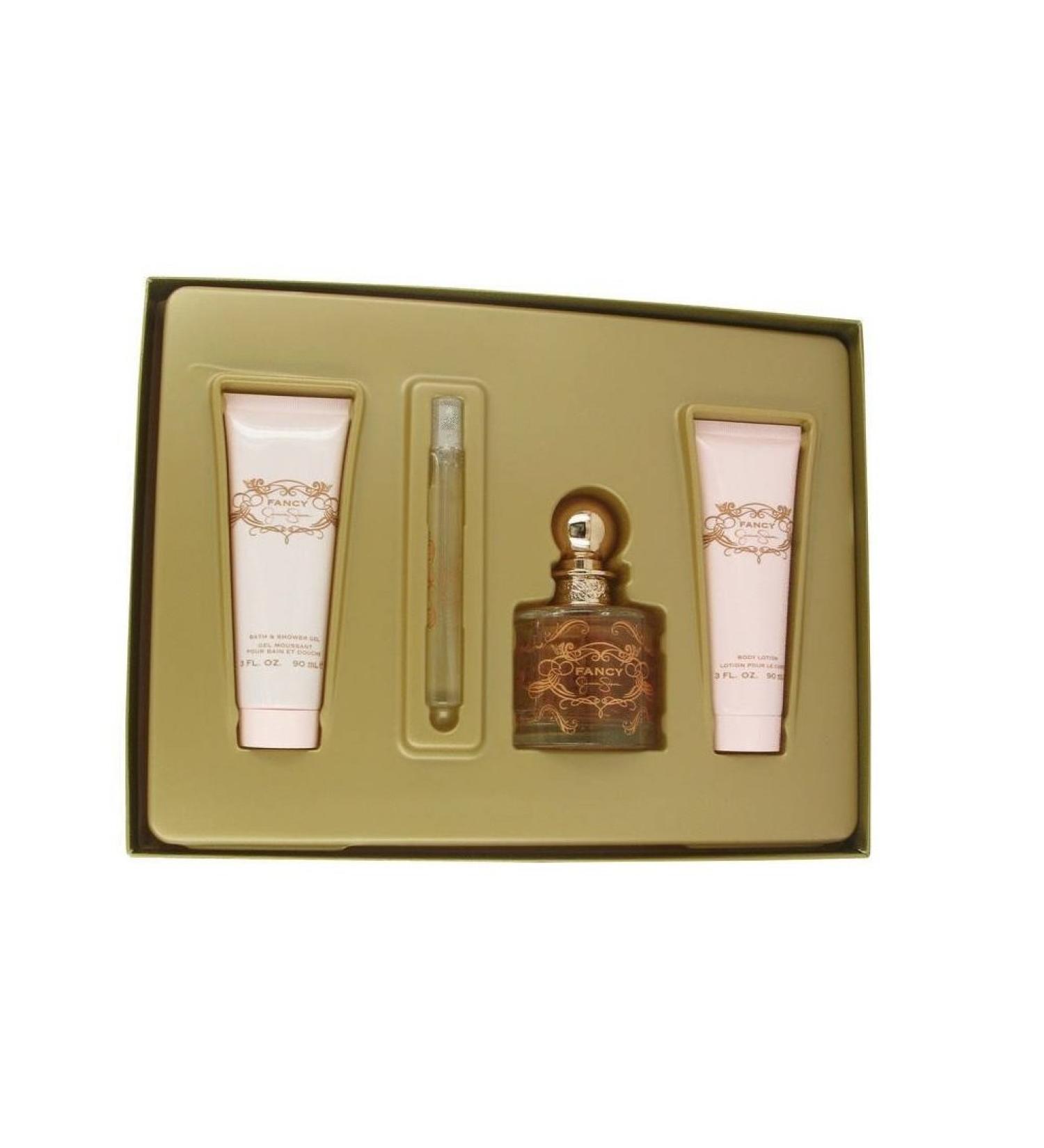 Fancy 4-Piece Gift Set for Women Eau de Parfum Spray by Jessica Simpson 4 Count 4 Count (Pack of 1)