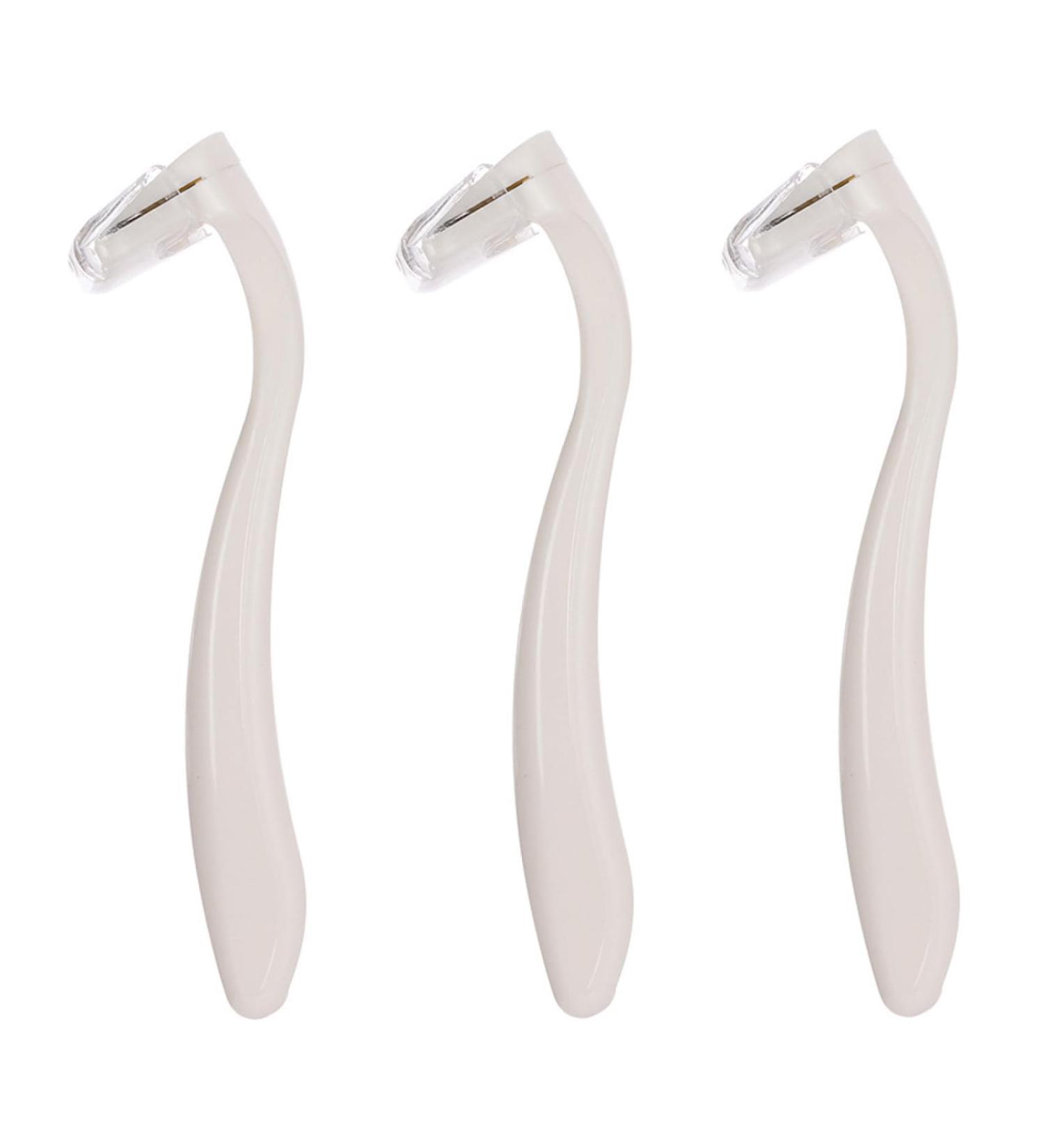 3 Pi ces Rasoir Femme Mini Tondeuse Corps et Aisselles Inoxydable Rasoir Intime Portable pour Jambes et Poils des Irritations Usage Quotidien - Buy Online on GoSupps.com