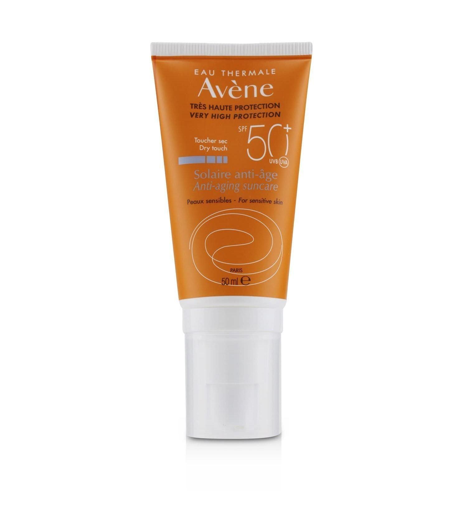 Avene Anti-Aging Suncare SPF 50+ 50ml - Best Sunscreen for Youthful Skin | International Shipping Available - Buy Online on GoSupps.com