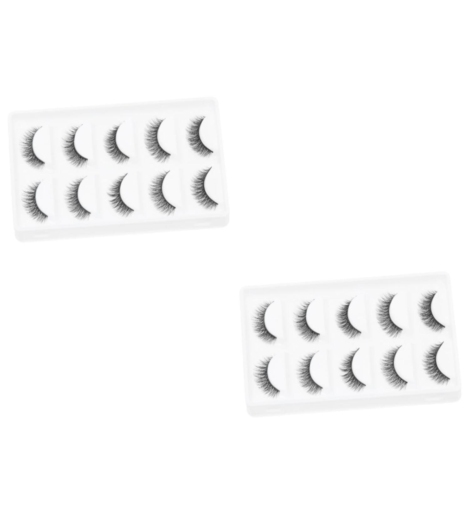 FRCOLOR 10 Pairs Short False Eyelashes Long Eyelashes False Lashes Reusable Manmade Eyelashes Cosmetic Eyelashes False Eyelashes Elf Eyelashes Fluffy 3d Extend Artificial Fiber - Buy Online on GoSupps.com