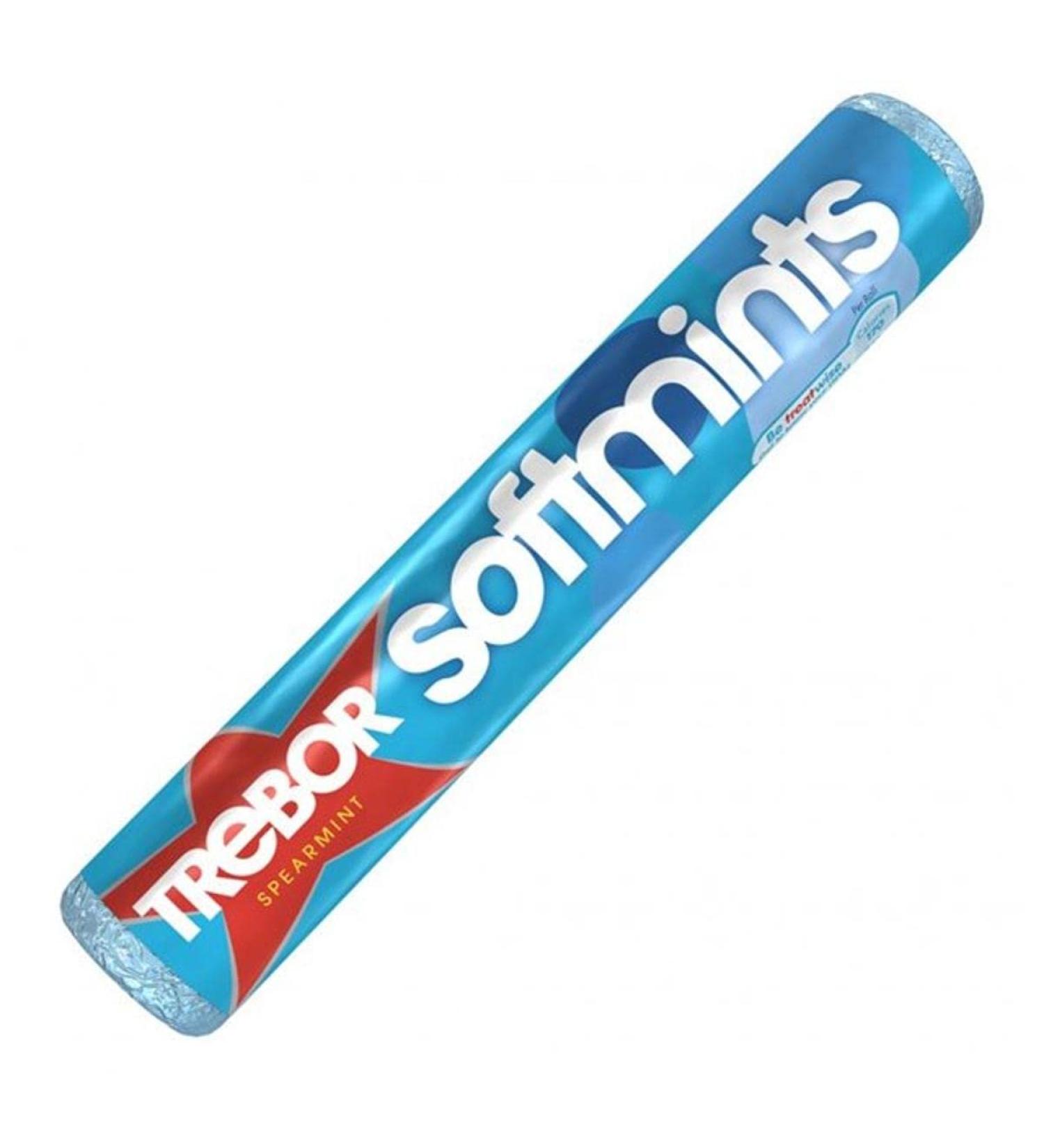 Trebor Softmints Spearmint Roll 44g