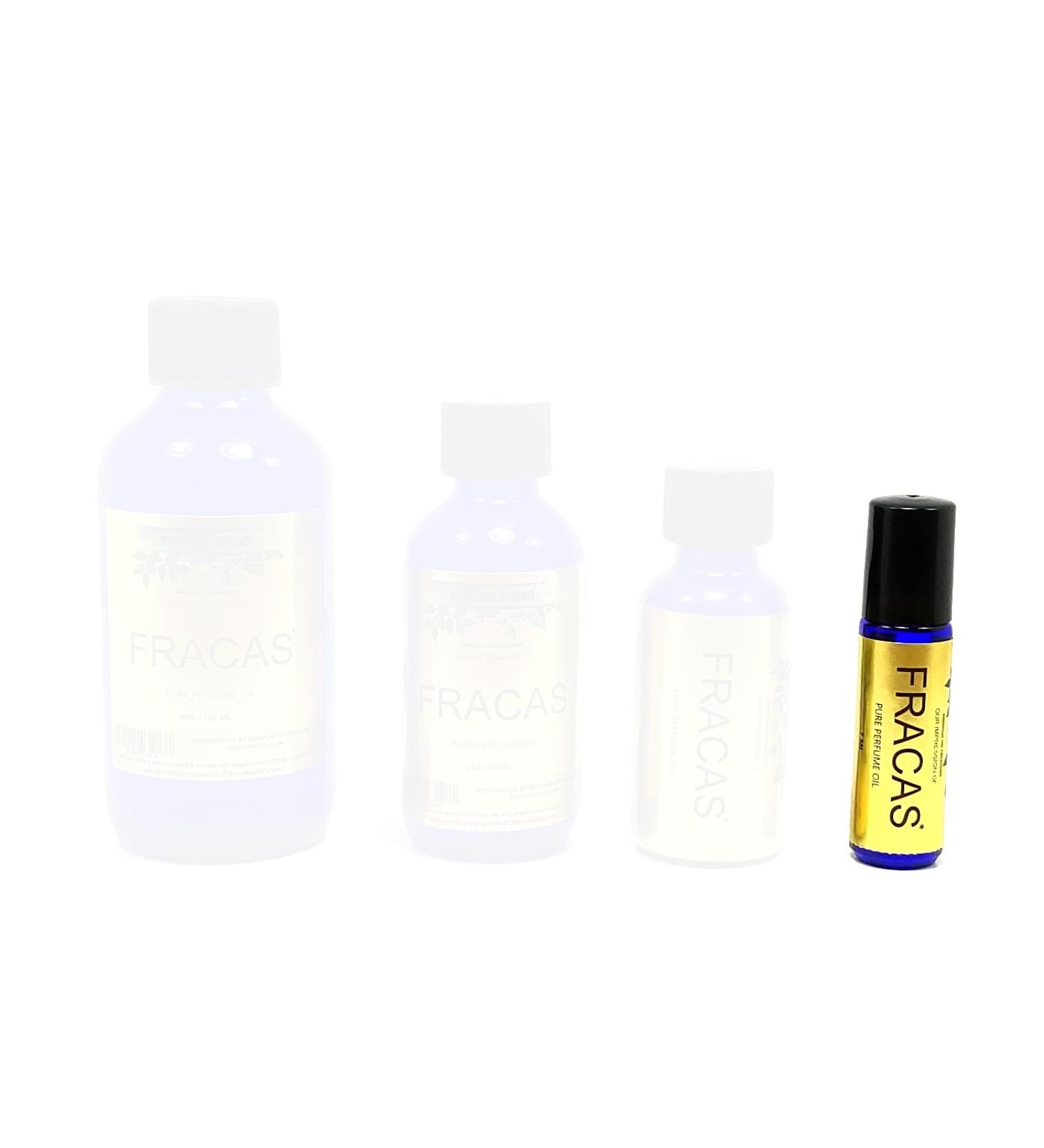 Perfume Oil IMPRESSION with SIMILAR Fragrance Accords to: FRACASWOMEN Long Lasting 100% Pure No Alcohol Oil - Our Perfume Oil VERSION/TYPE Not Original Brand, Blue Glass (7mL Roll-On Bottle)