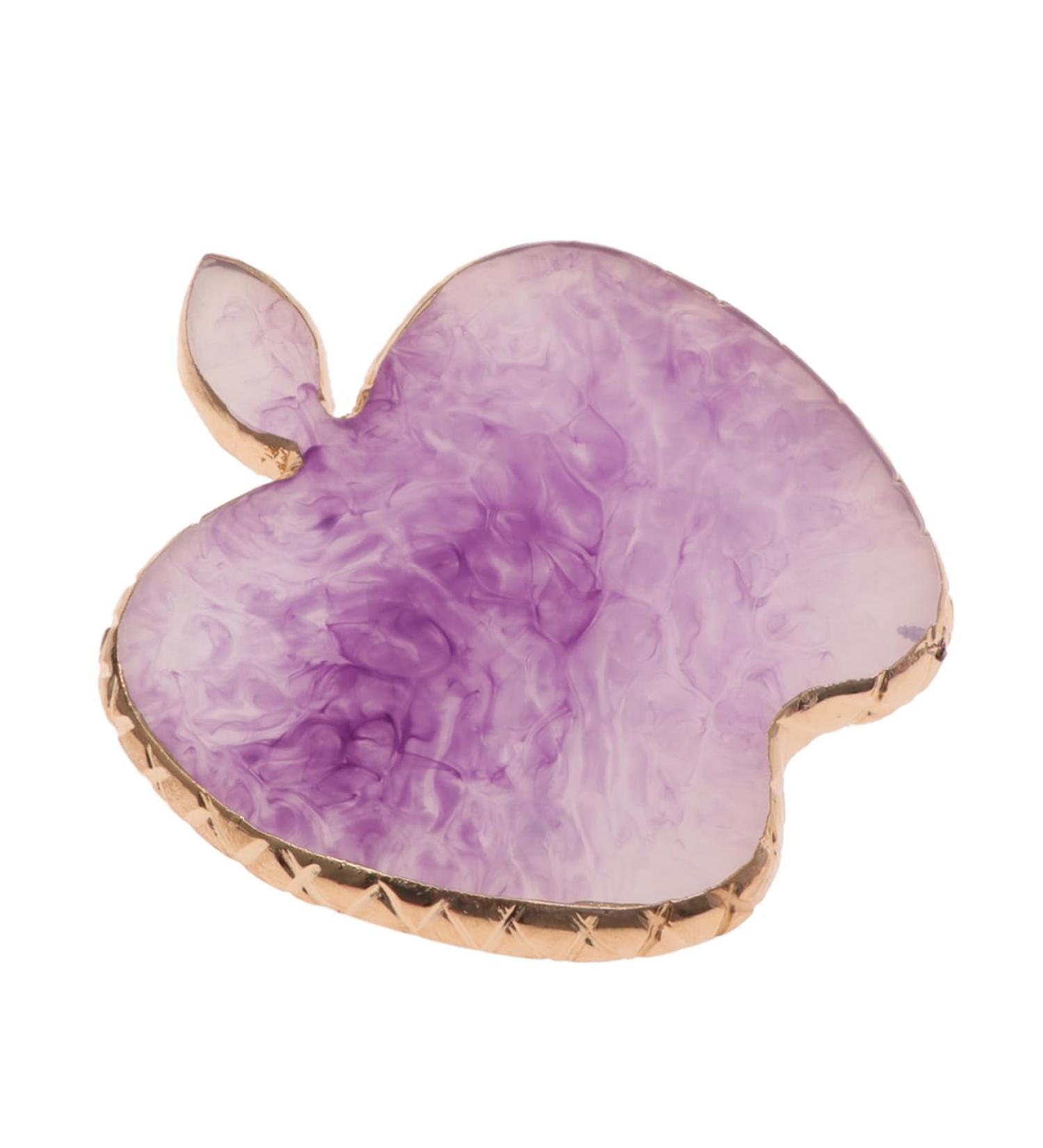 Shop Ipetboom Manicure Nail Color Mix Palette - Lavender Nail Polish Mixing Tool | 9x8.6cm | Ideal for Nail Art & Makeup - Buy Online on GoSupps.com