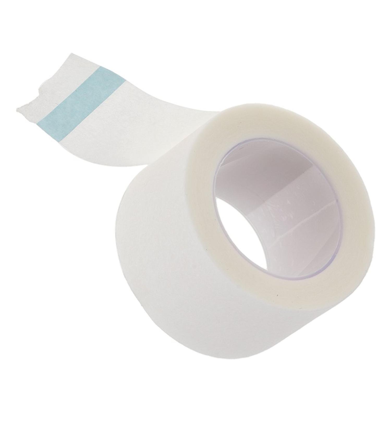 Gazechimp Micropore Plaster Makeup Tape for Eyelash Extensions - 2.5cm x 9m Skin-Friendly Glue Patch - White - Buy Online on GoSupps.com